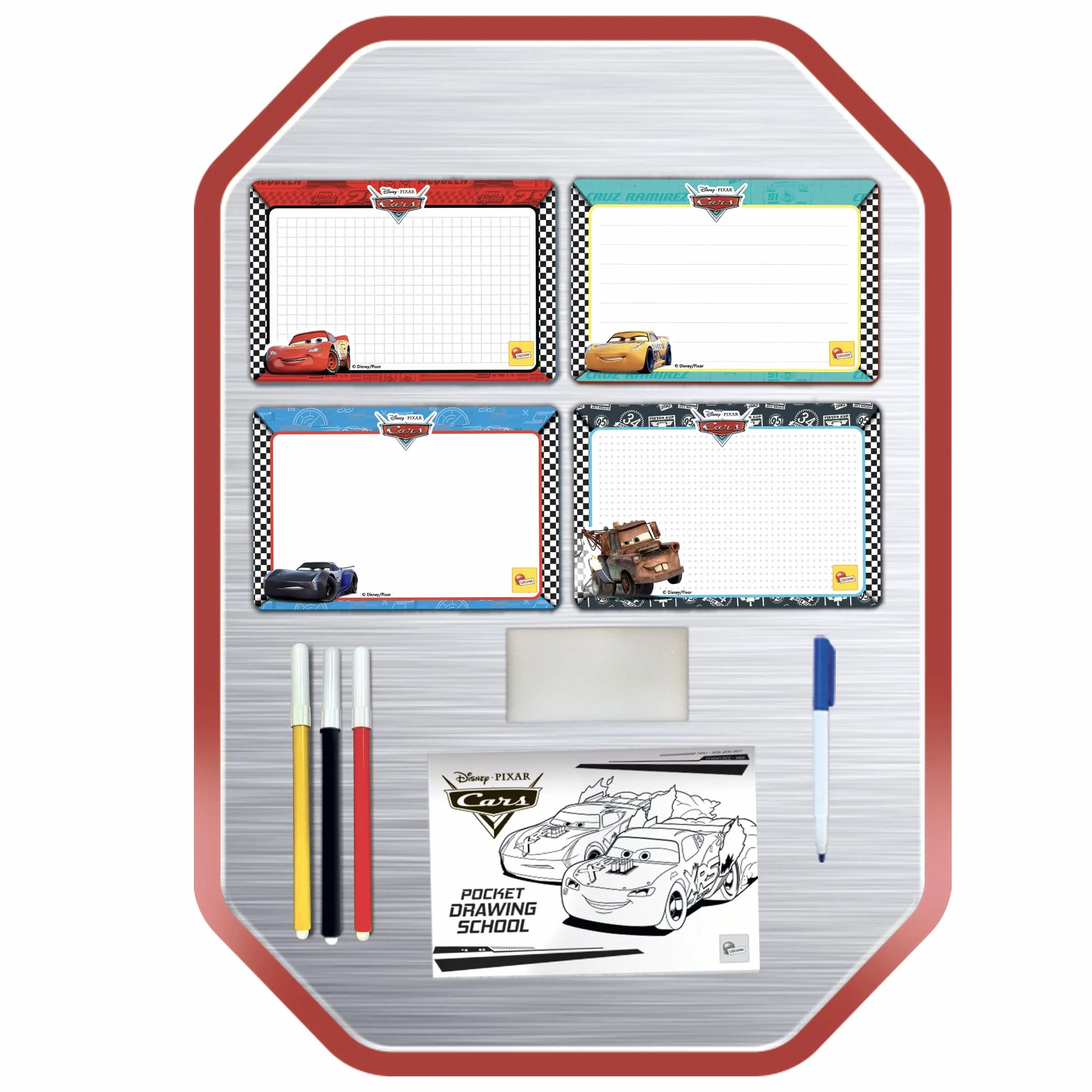 Lisciani Cars Pocket Drawing School, Kolor, 92208