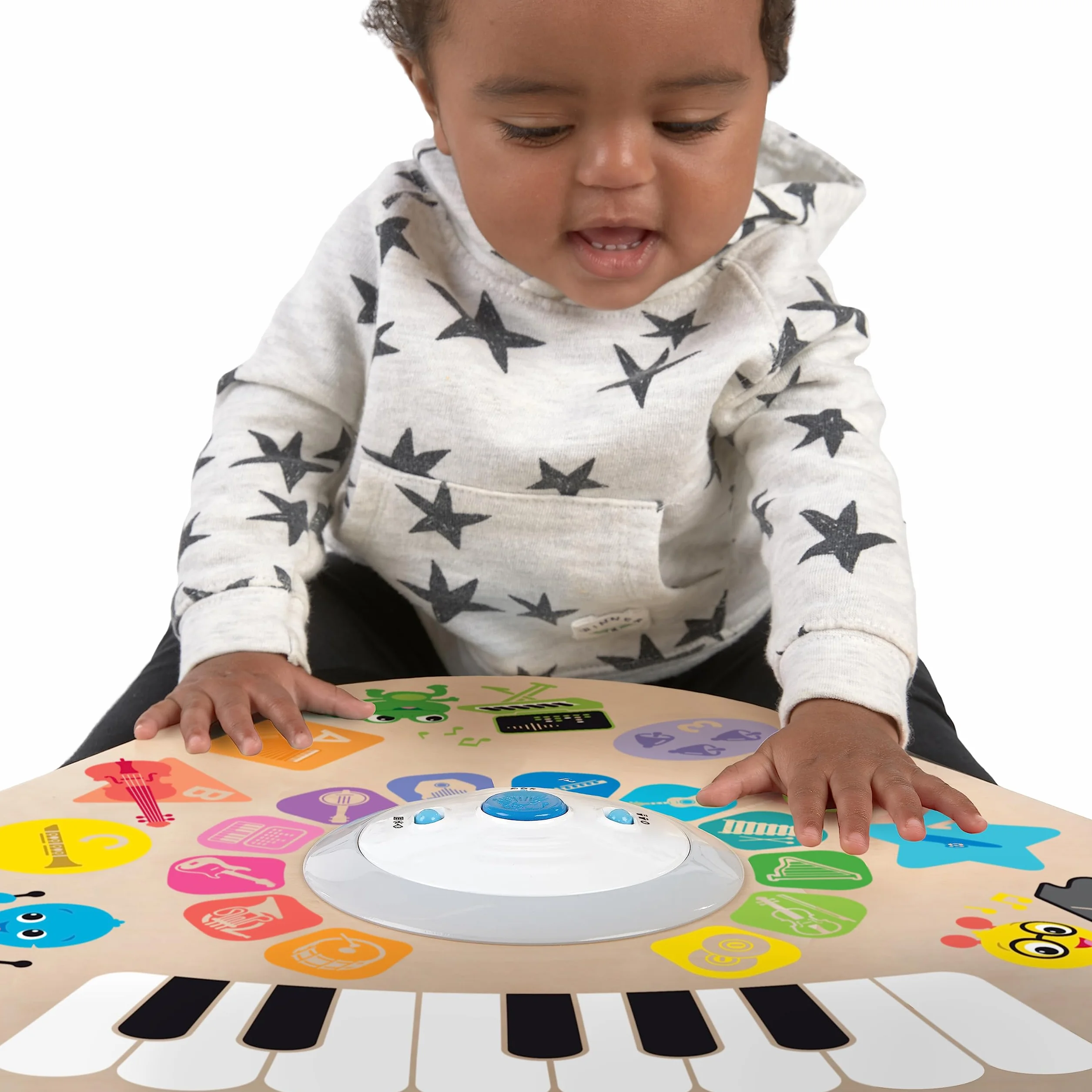 Baby Einstein 12398 Stolik Edukacyjny, Wielokolorowy, ‎44.45 x 41.91 x 33.02 cm; 1.4 kg
