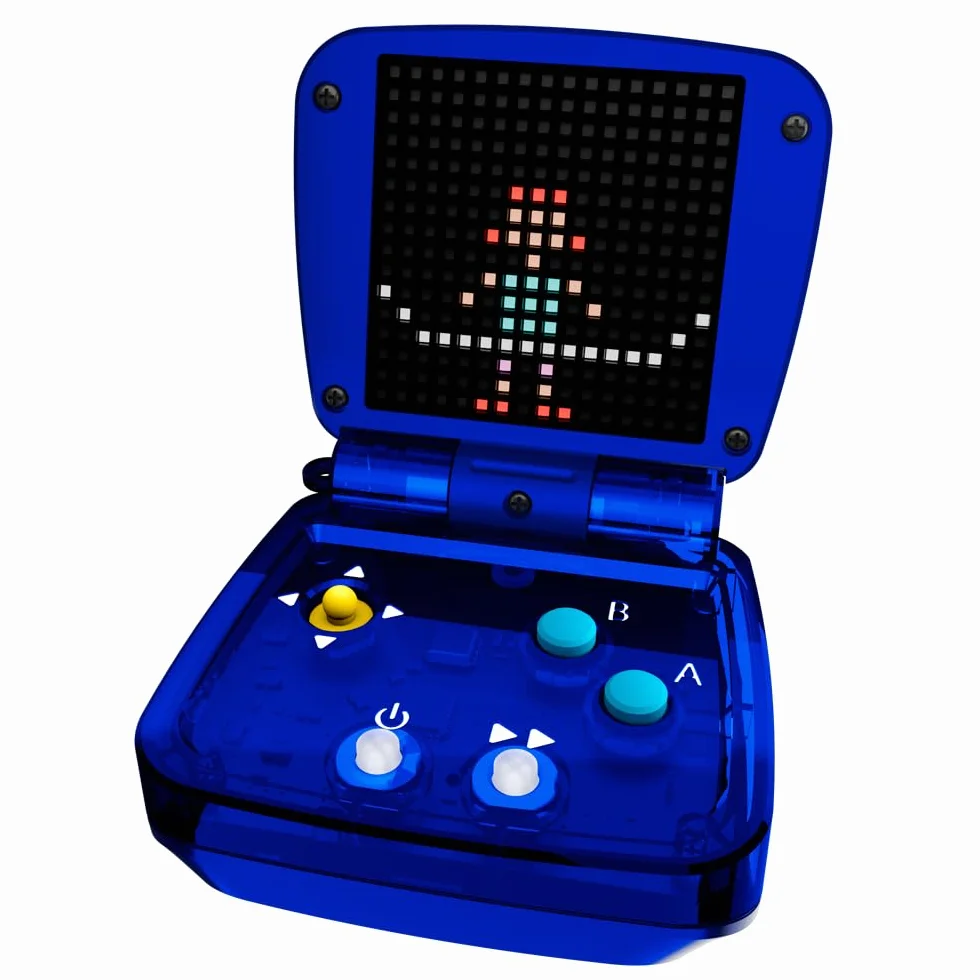 BANDAI TAPTAP Arcade FC34812 Multicolor - Elektroniczne urządzenie do gier w rozmiarze dłoni - Retro, zawiera 10 zabawnych gier wideo, prezent dla osób powyżej 5 lat