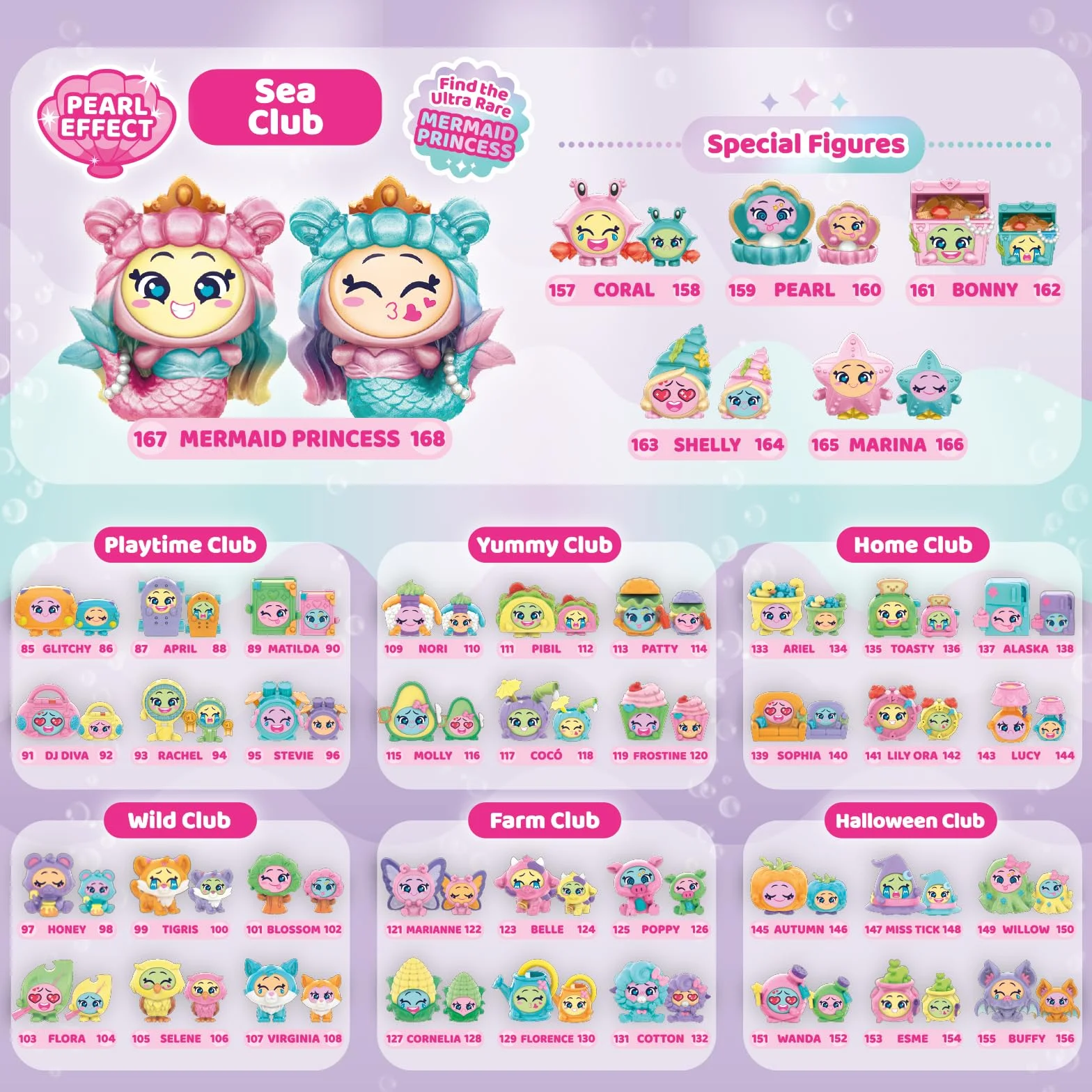 MOJI POPS Pearl Series - One Pack. Pudełko z 24 kopertami niespodzianek z figurkami kolekcjonerskimi z dwustronnymi buźkami. Każda koperta zawiera 1 niespodziankę Mojipop i 1 listę kontrolną