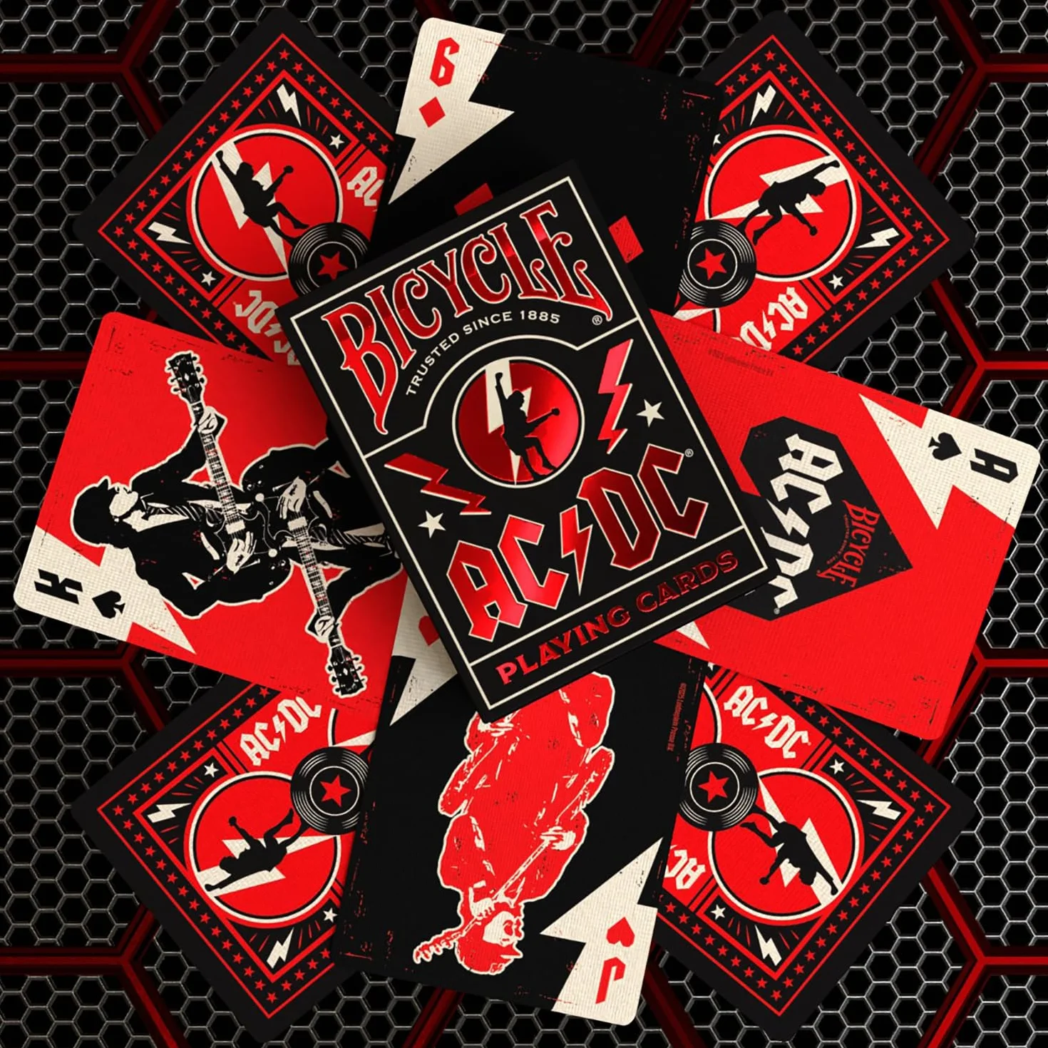 Bicycle ACDC (Designer Spielkarten, Poker, Skat...)
