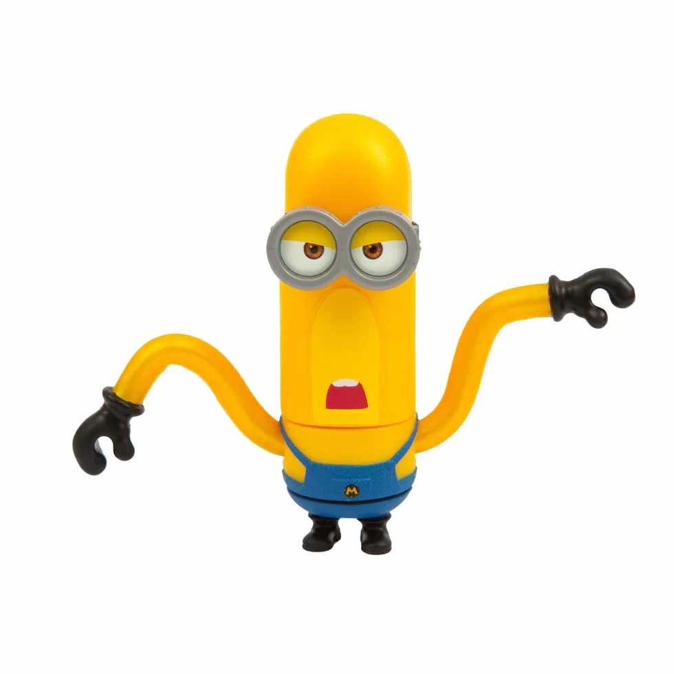 DM4 Despicable Me 4, figurka Minion Tim, figurka akcji, w tym unikalny dodatek mojego ulubionego złoczyńcy, rozmiar 10 cm, wiek 3 lat, gwiazda (MN403200)