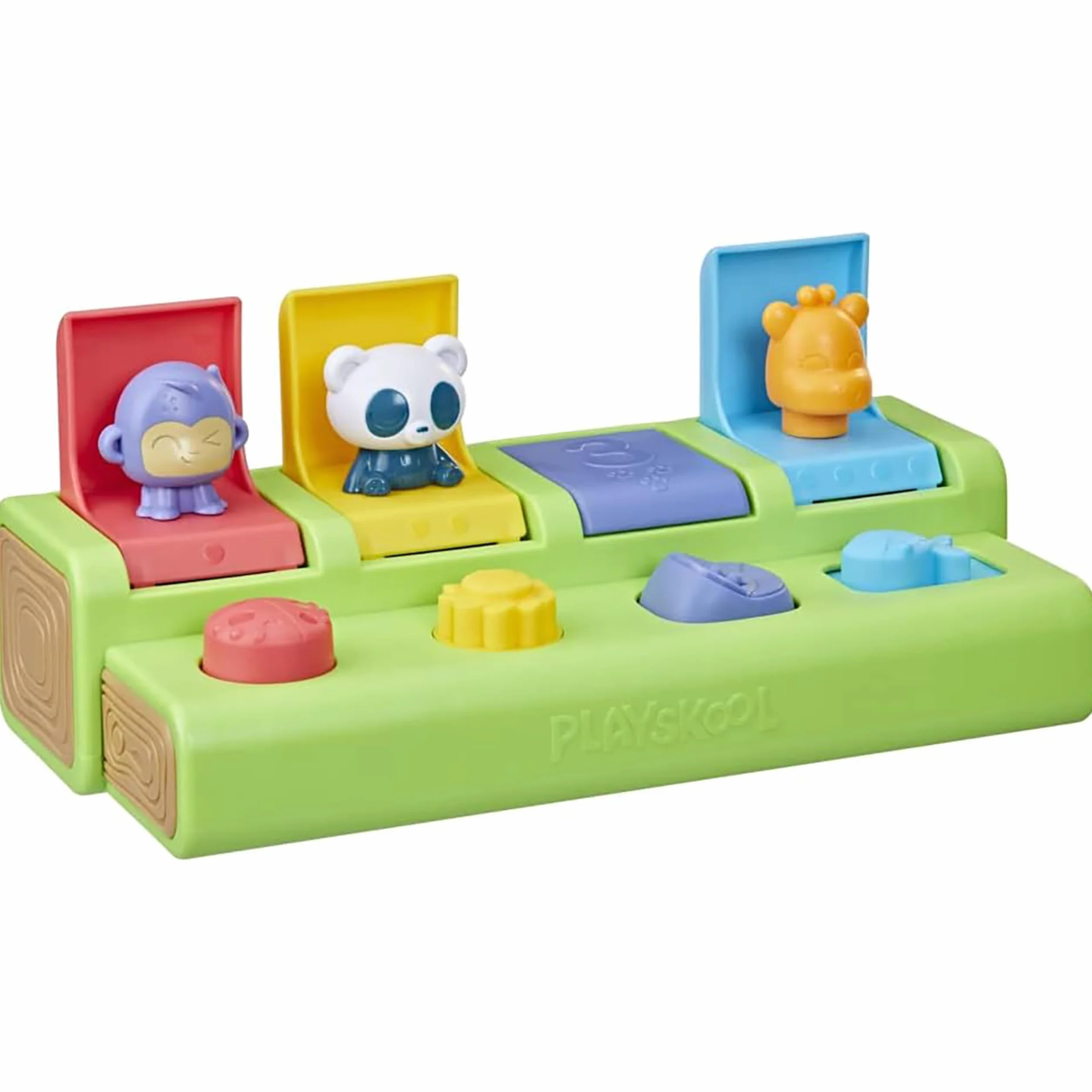 Zabawka z wyskakującymi elementami Wyskakujący przyjaciele Playskool dla niemowląt i małych dzieci w wieku od 9 miesięcy (tylko na Amazon)
