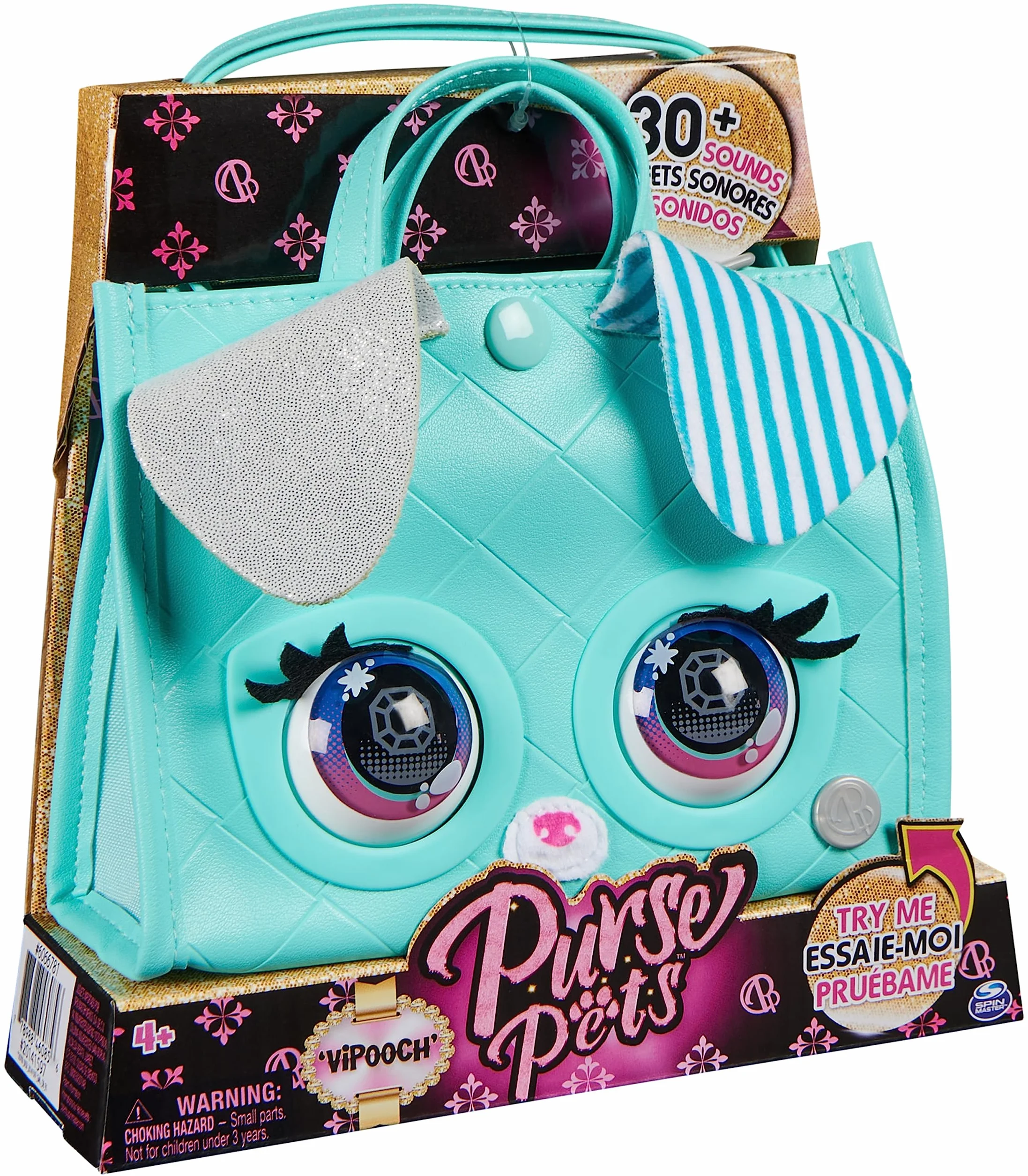 Purse Pets Vipooch Ttorba na Ramię, Wielokolorowy, Od 4 lat