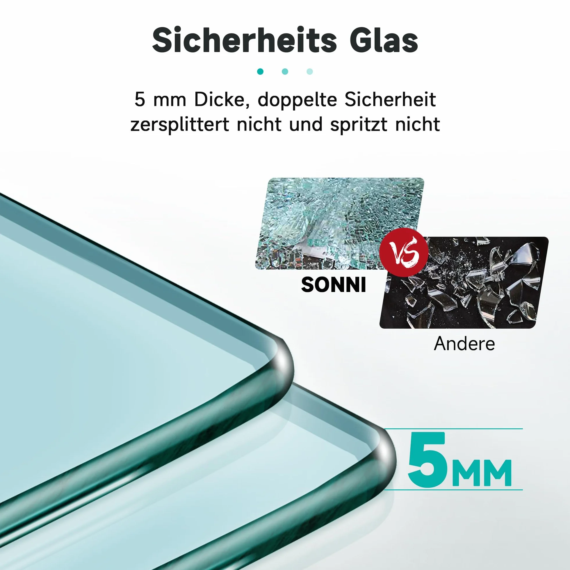 SONNI Drzwi prysznicowe 90 x 195 cm szkło hartowane 5 mm podwójne drzwi przesuwne matowa czarna kratka jednostronna nanopowłoka magnetyczna listwa uszczelniająca
