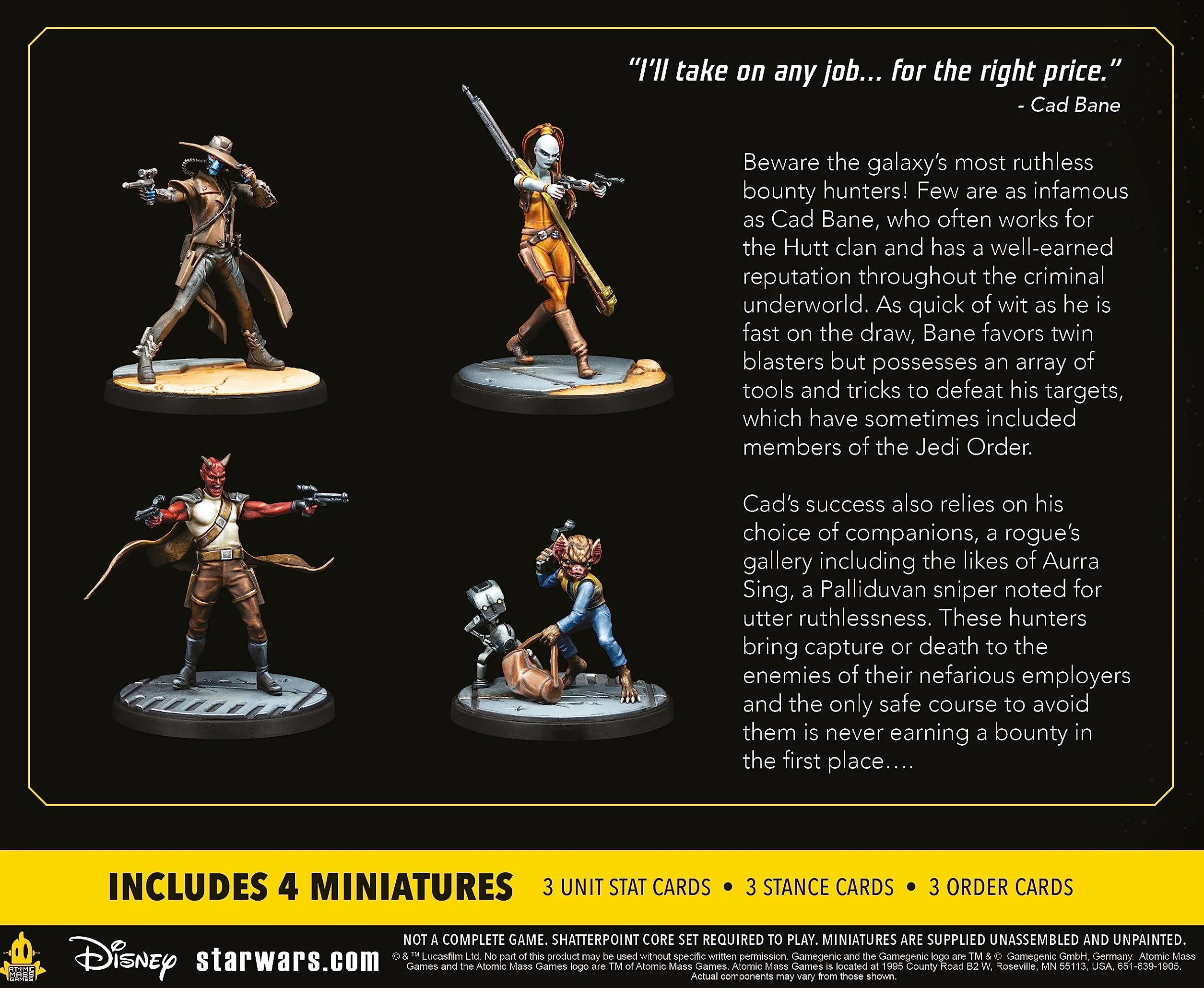 Star Wars: Shatterpoint Fistful of Credits Squad Pack