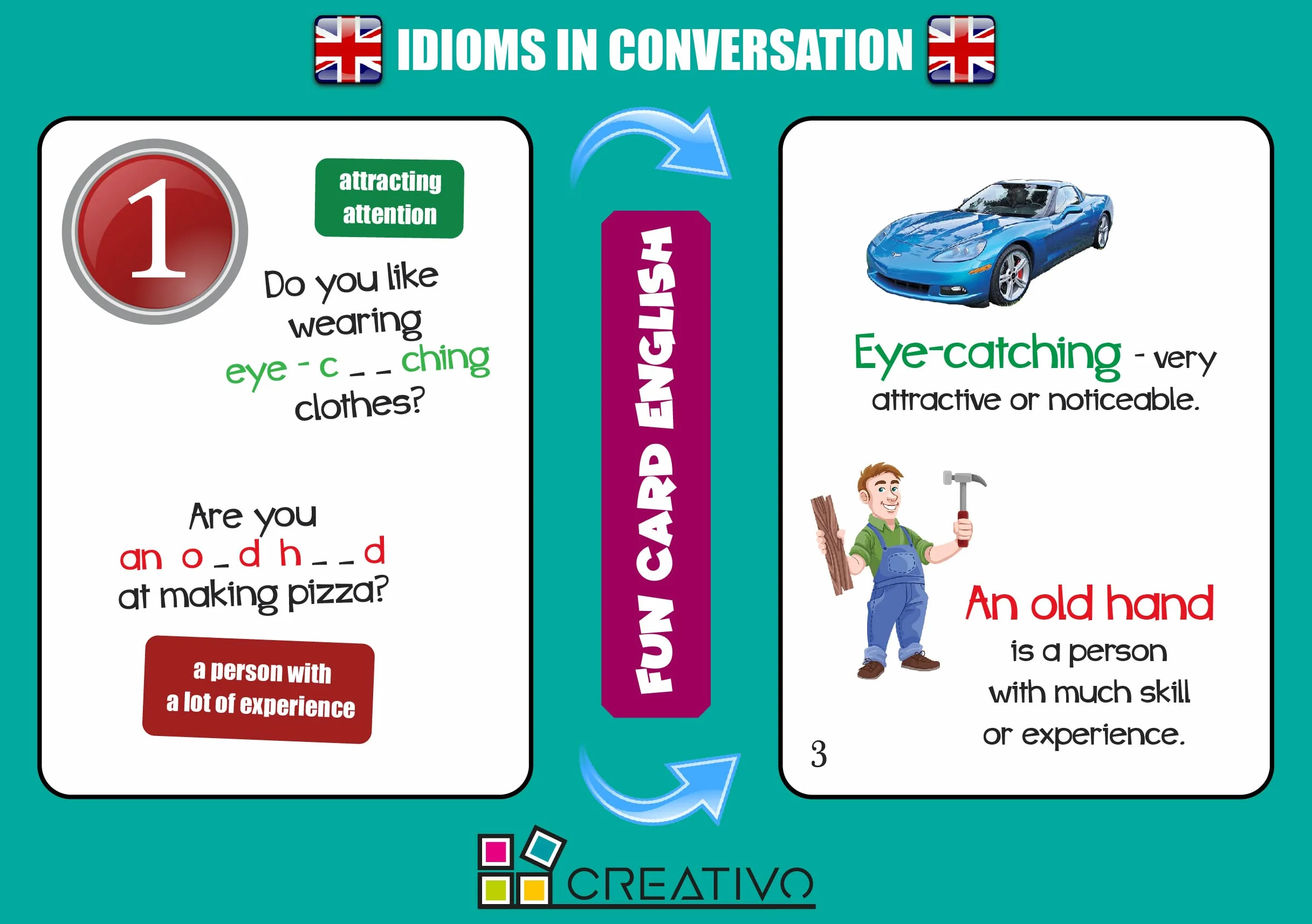 ENGLISH IDIOMS IN CONVERSATION (FICHAS)