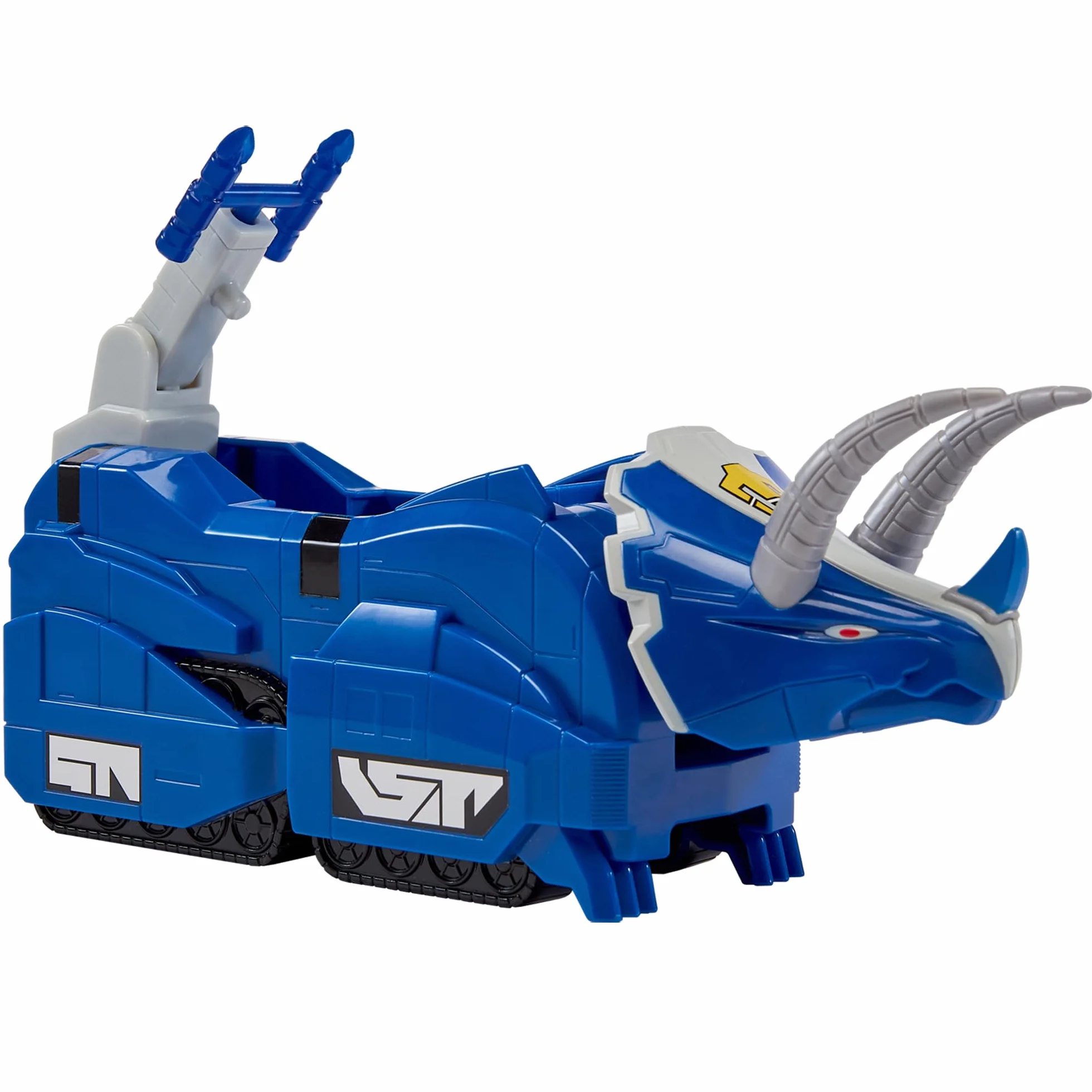 Power Rangers - Kolekcja Megazord, przegubowe Zords, Figurka, 20 cm, model Triceratops Dinozord, dla dzieci od 4 lat, PWG051