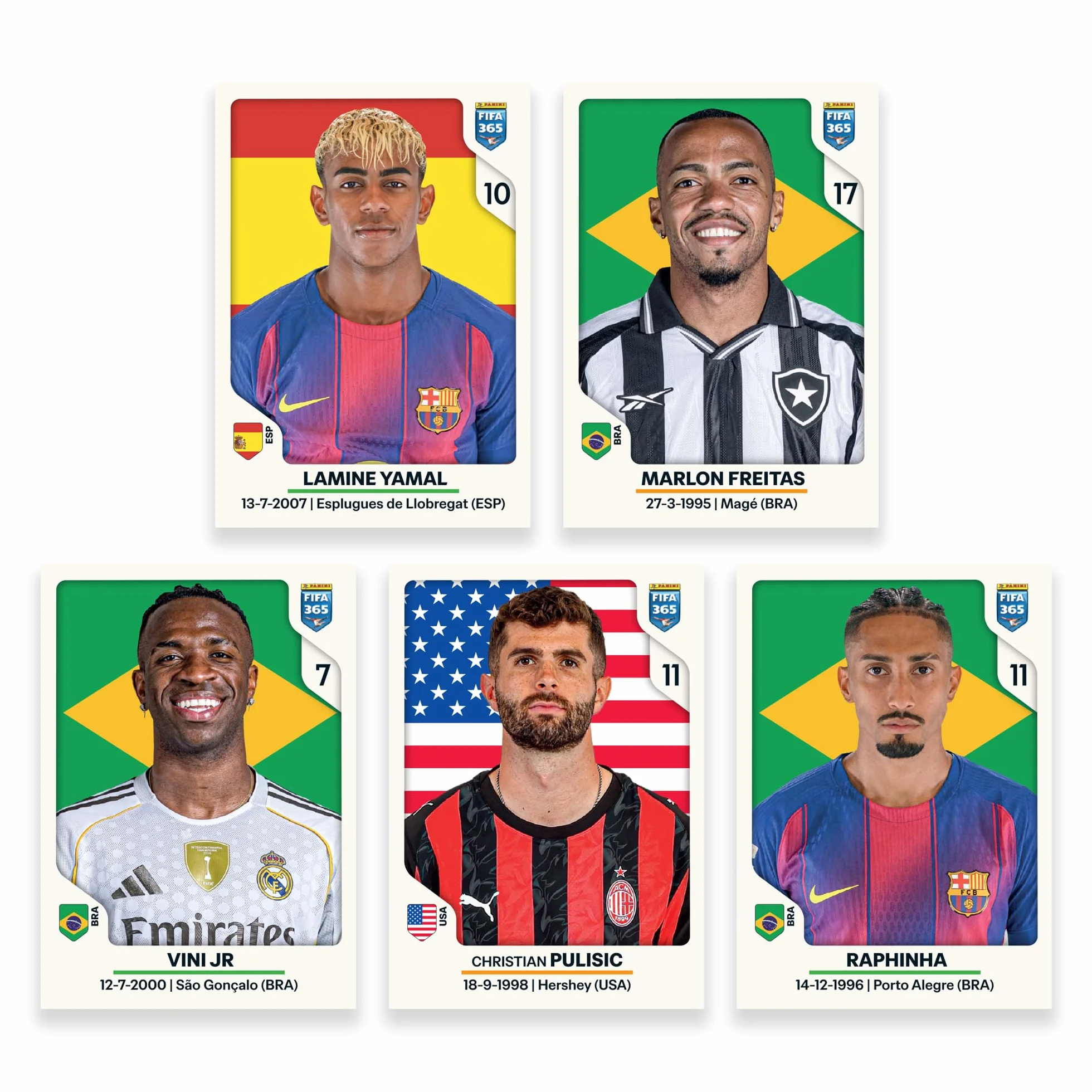 Panini FIFA 365 2026 naklejki blister, 8 sztuk