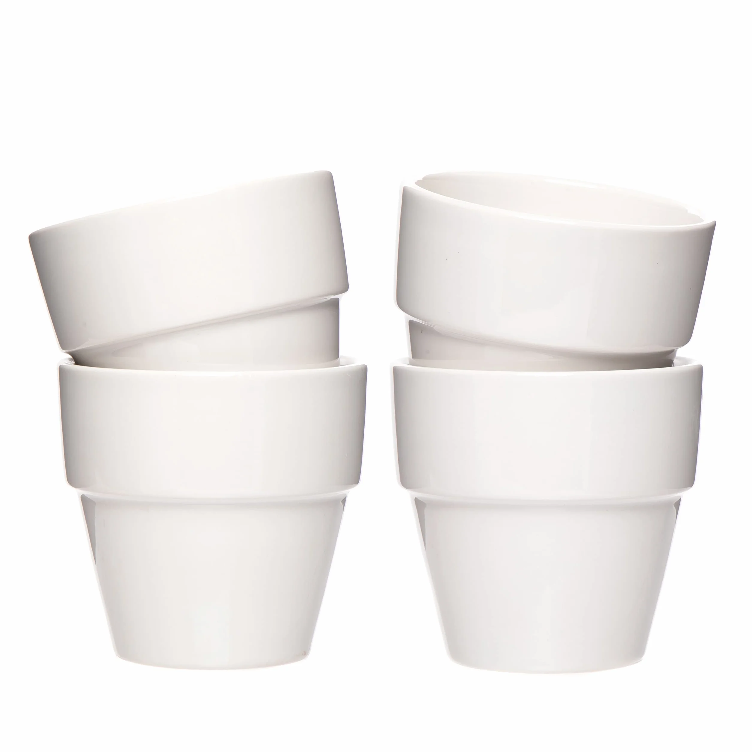 Baker Ross Mini porcelanowe doniczki (opakowanie 6 szt.) dla dzieci do dekoracji