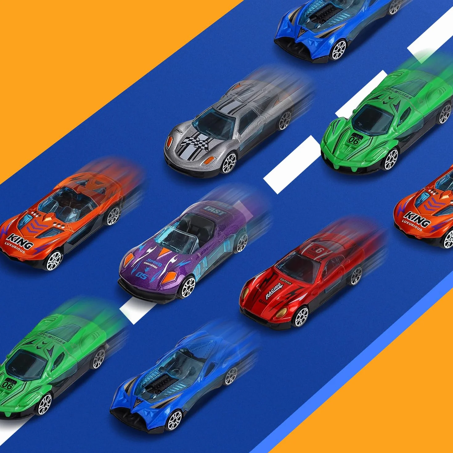 Esteopt Transport Truck zabawka dla chłopców w wieku 3, 4, 5, 6, 7, przenośna ciężarówka, z 12 dinozaurami, zestaw prezentowy, kolor niebieski