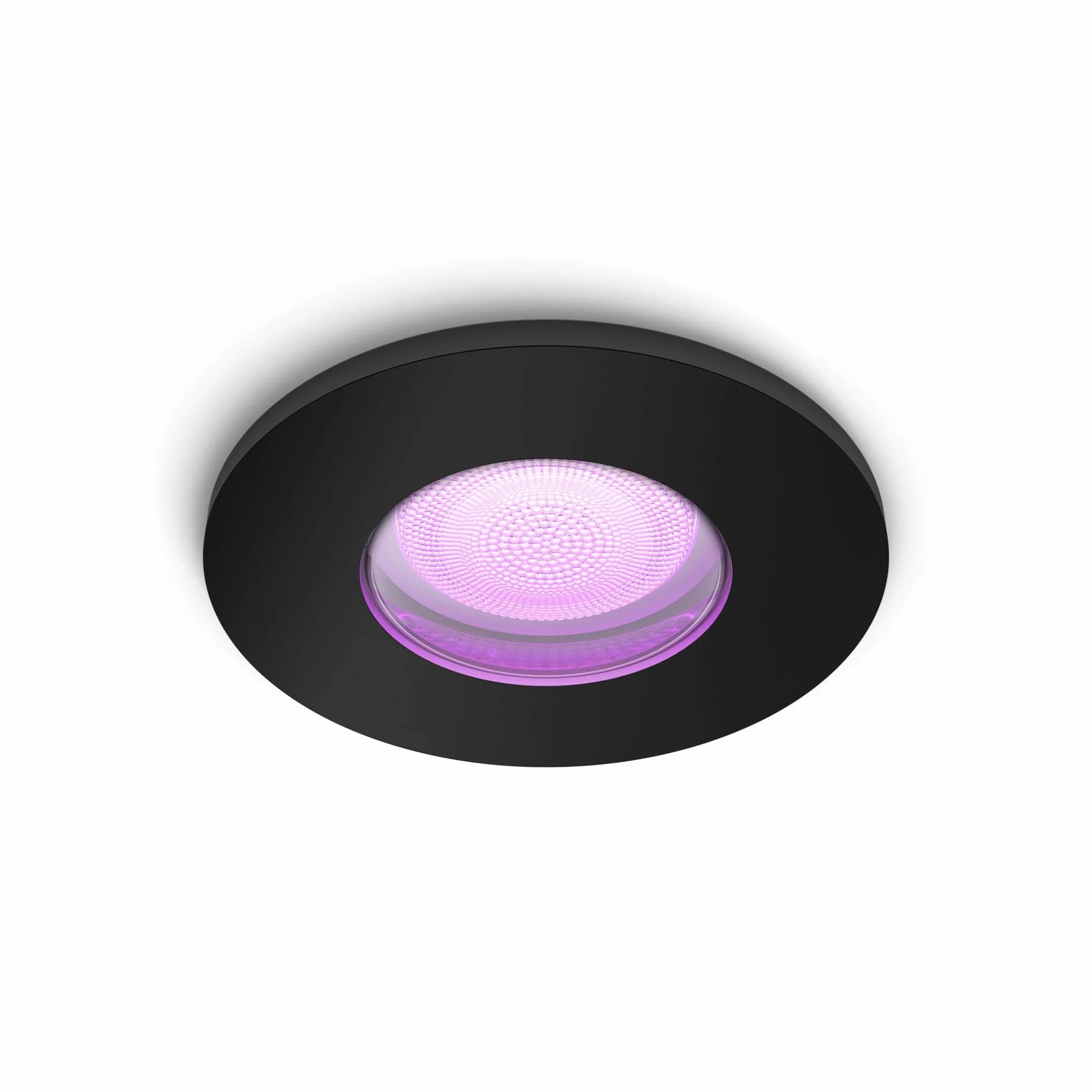 Philips Hue White and color ambiance Reflektor łazienkowy wpuszczany Xamaneto 1x5.7W (czarny), 16 mln kolorów, przyciemnianie, inteligentne oświetlenie