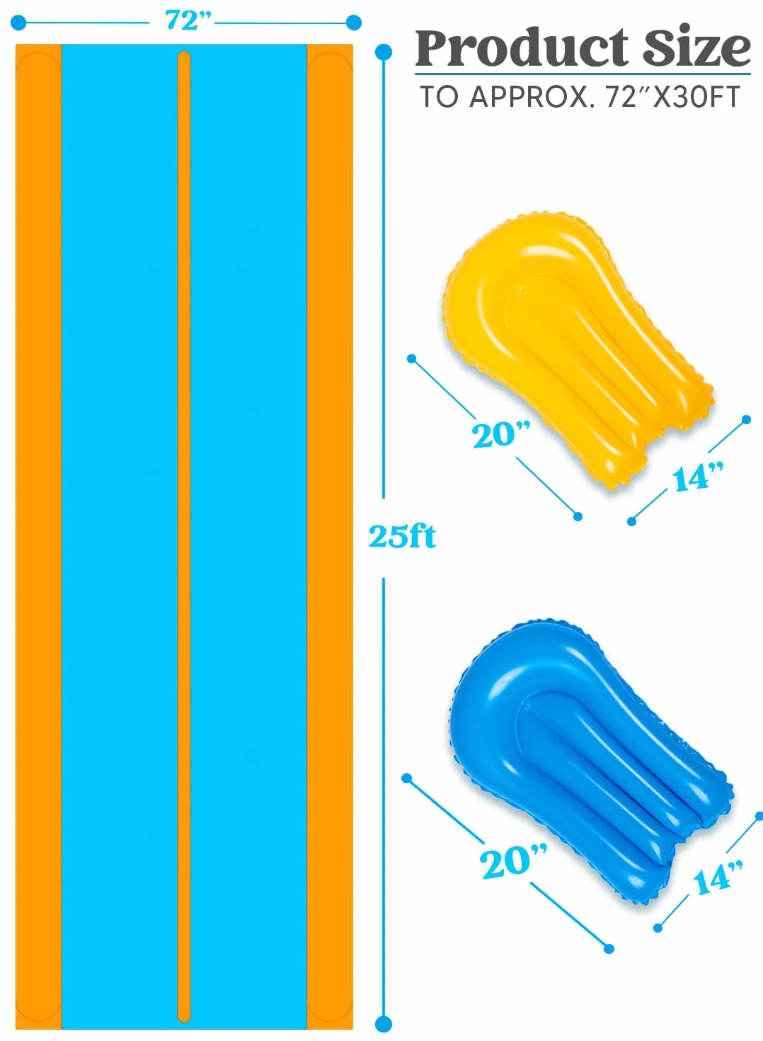 Sloosh Lawn Water Slide