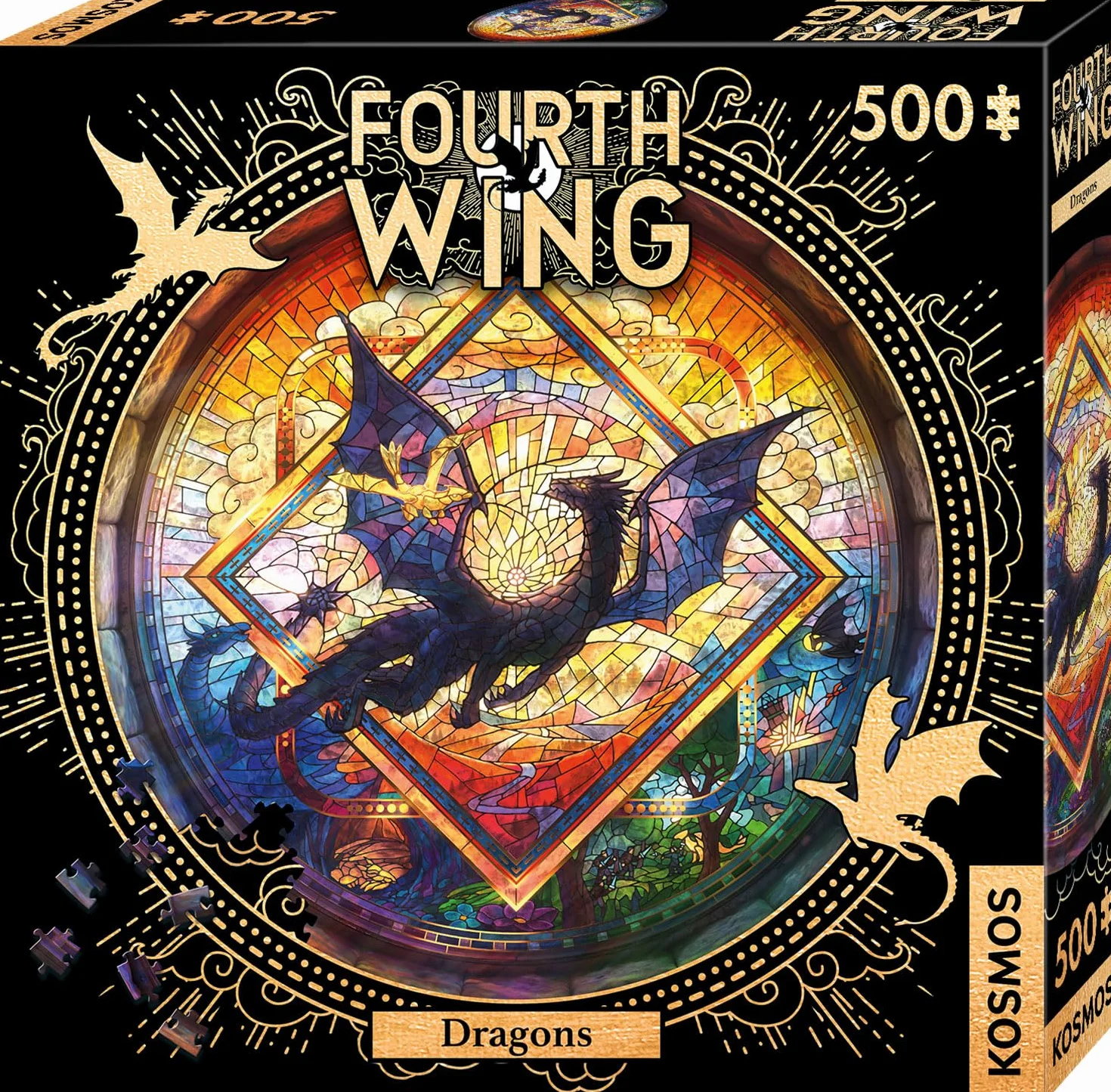 Fourth Wing Puzzle - Dragons: Spiel