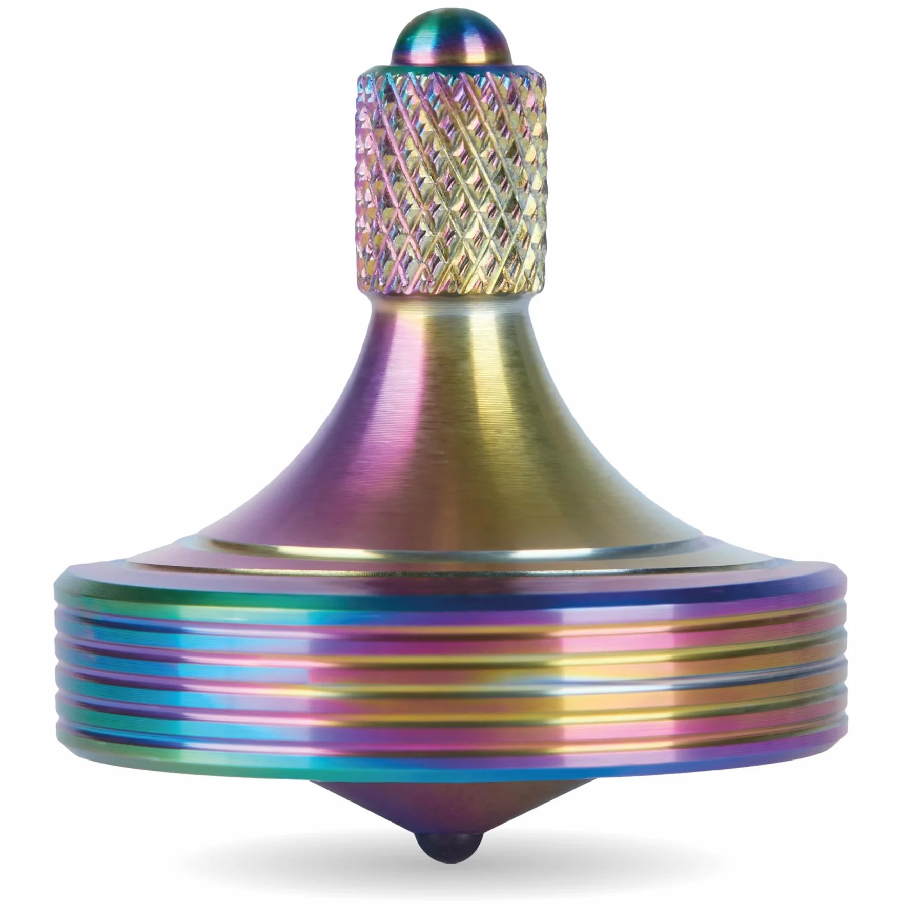 bopster Metalowy bączek fidget spinner 41 g wielokolorowy