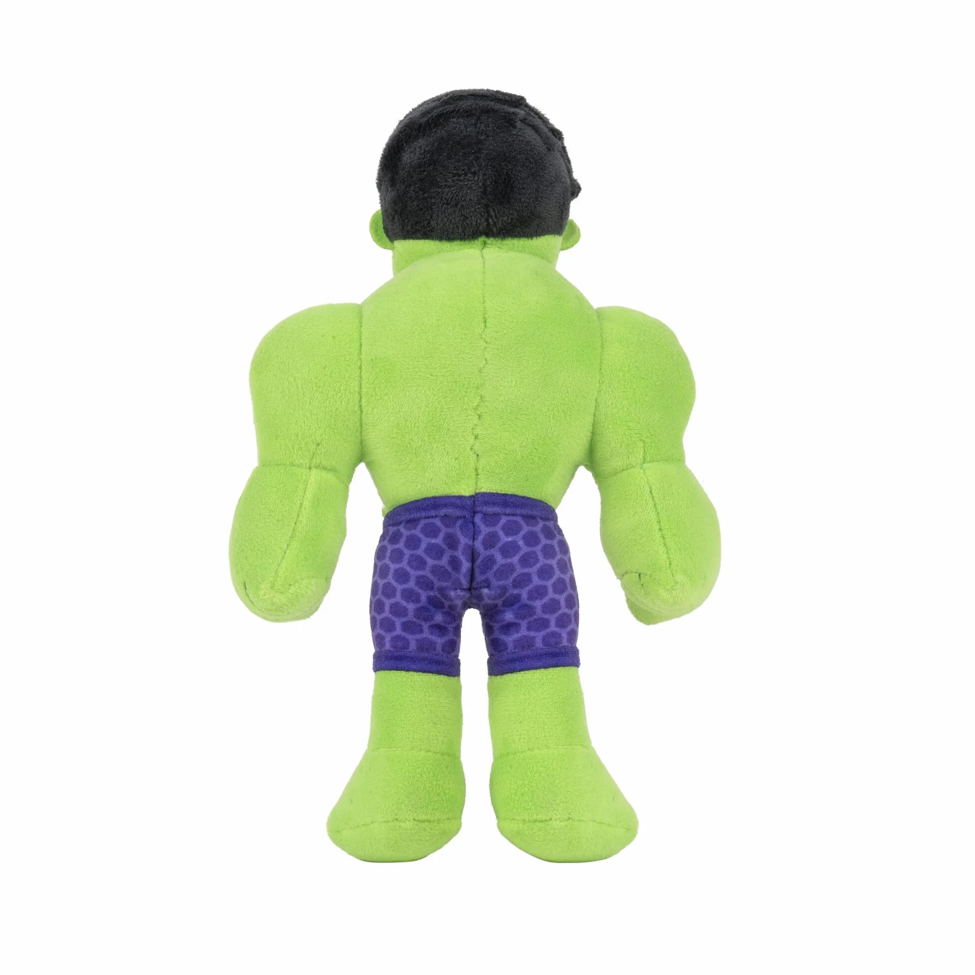 Spidey and His Amazing Friends SNF0082 Przyjaciele Marvela - 8-calowy mały plush hulk dzieci w wieku 3 zabawki z bohaterami sąsiedztwa, wielokolorowe, zielone