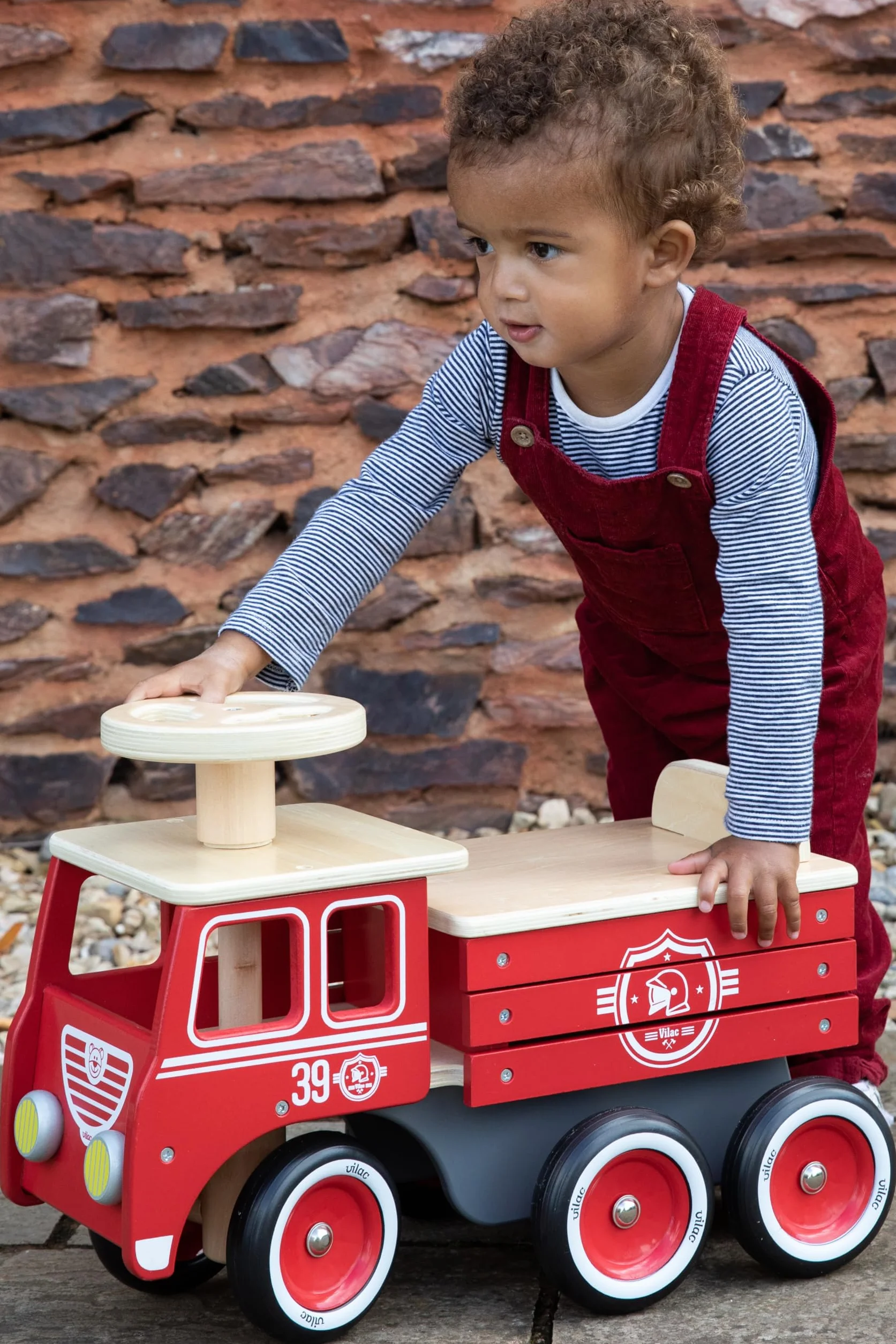 VILAC - Ride on Firetruck (1126R)