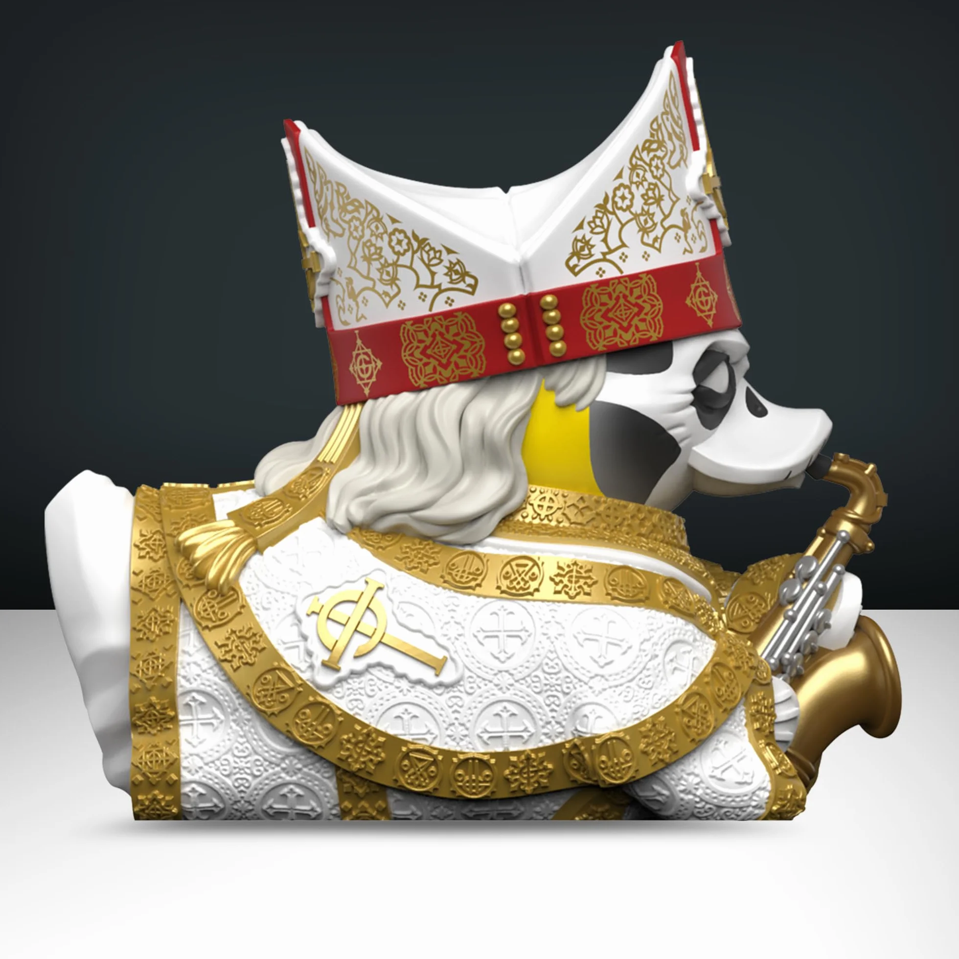 TUBBZ Edycja pudełkowa Duch Papa Nihil Cosplay gumowa kaczka winylowa figurka