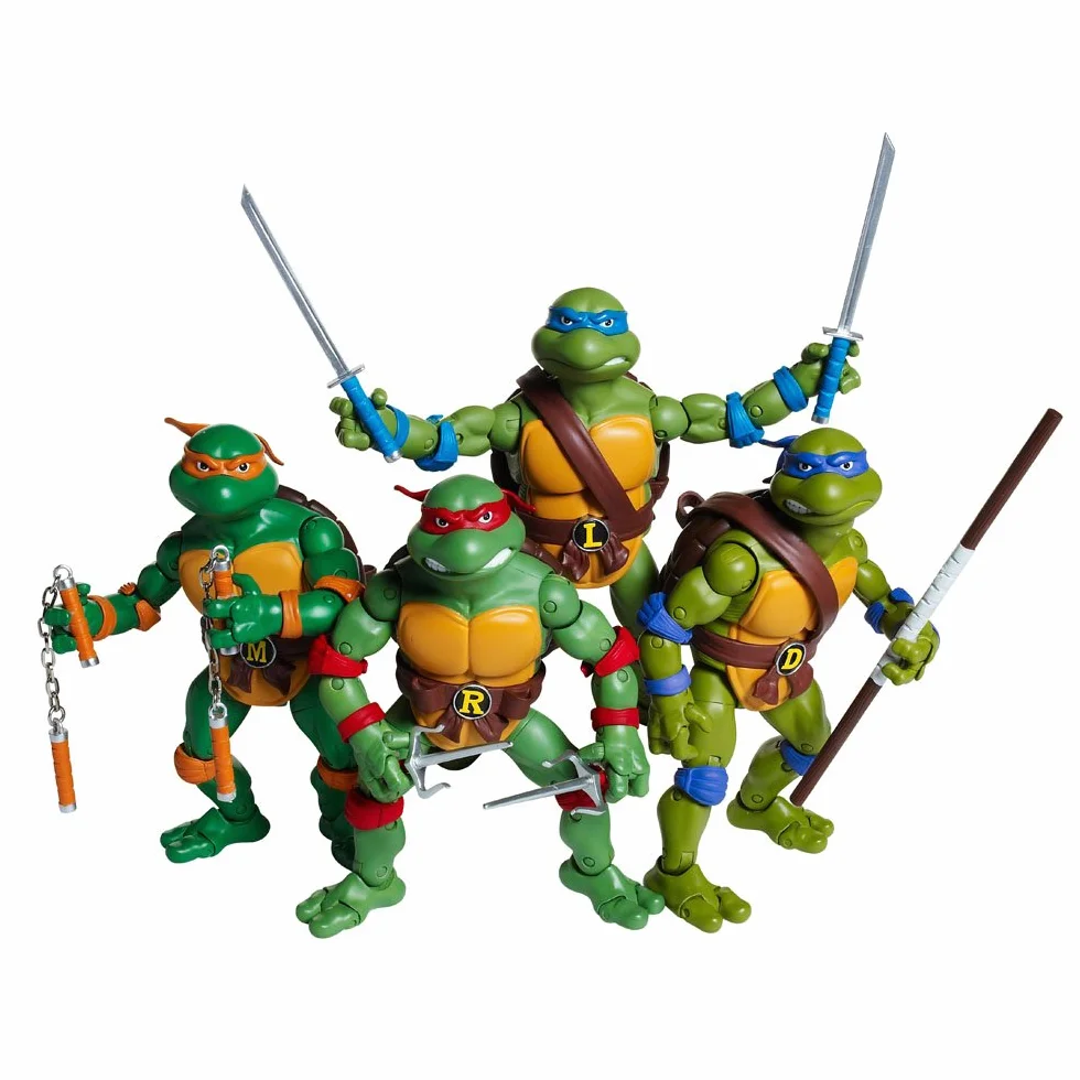 TMNT Nastolatkowie mutant żółwie ninja 15 cm klasyczna kolekcja figurka Michała Anioła