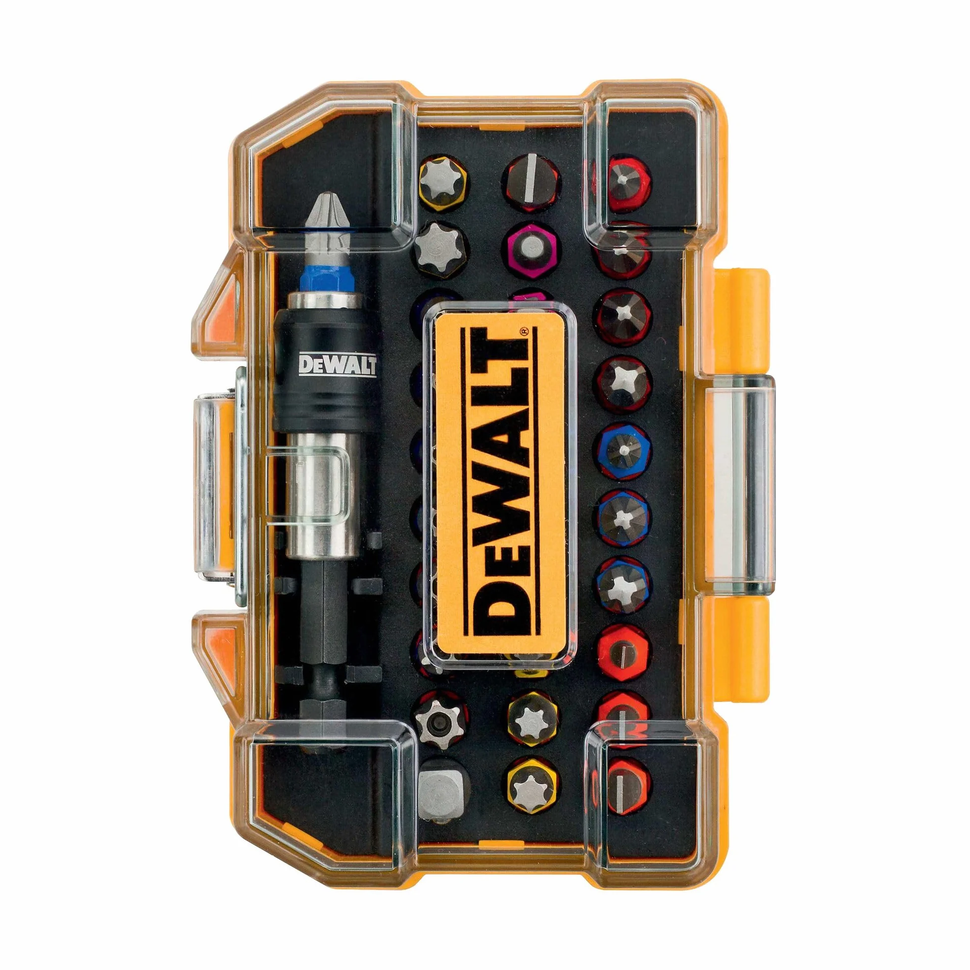 DEWALT 32-częściowy profesjonalny zestaw akcesoriów z magnetycznymi bitami do wkrętaków XR, DT7969