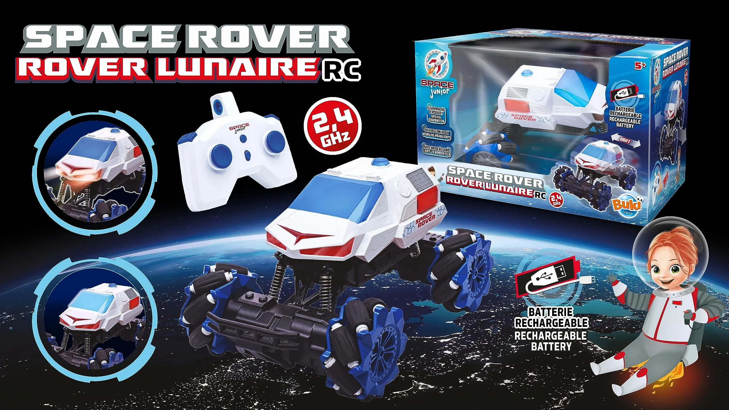 Buki - 63201 - łazik księżycowy RC