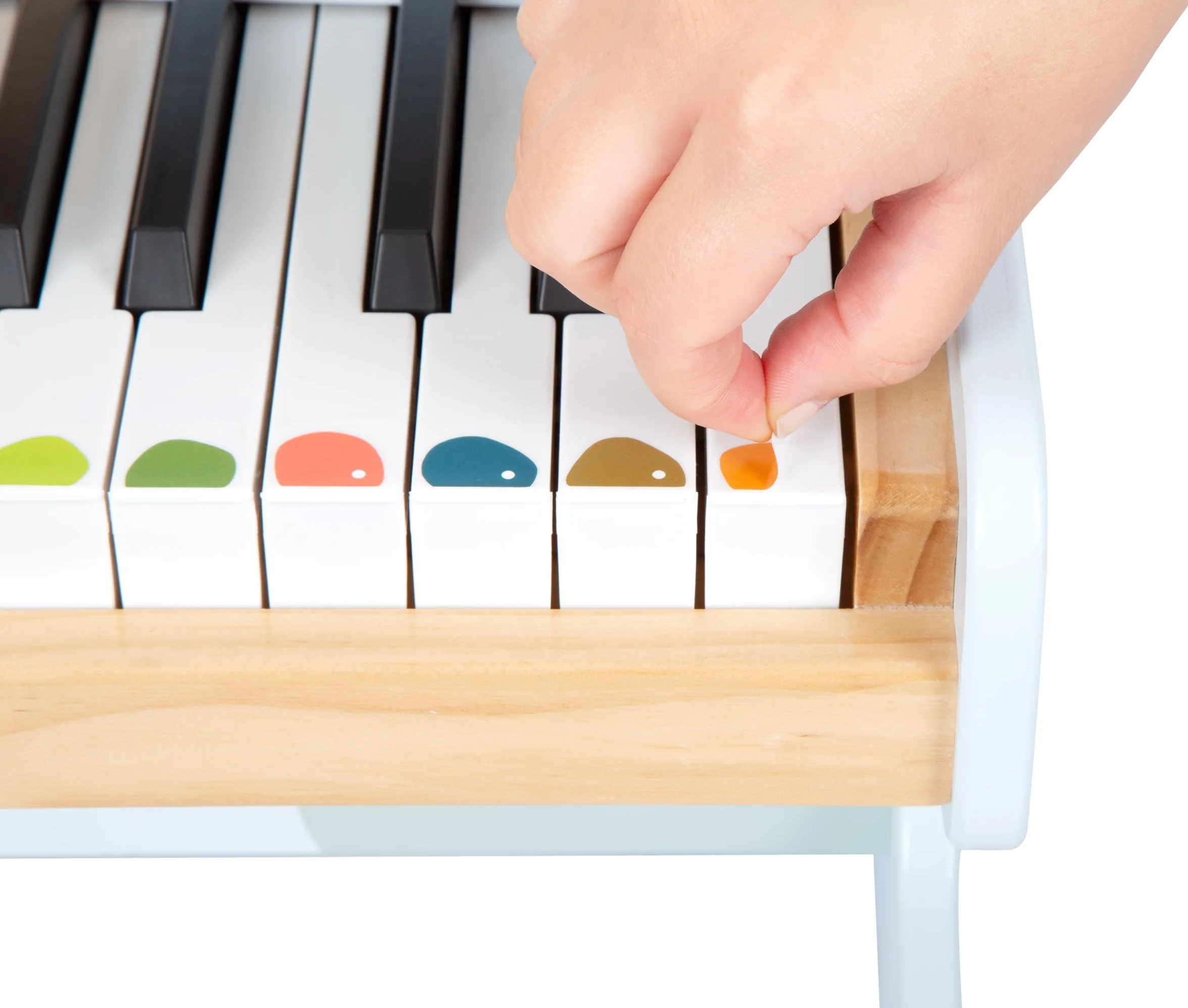 Small Foot Pianino zabawkowe "Groovy Beats", pianino dla dzieci od 3 lat, idealne do wczesnej edukacji muzycznej
