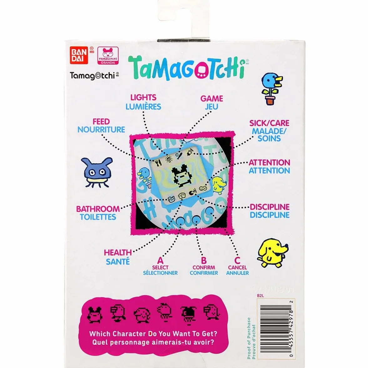 Bandai Tamagotchi Original Festival Sky Shell Cyber Pet zabawka dla dorosłych i dzieci z łańcuszkiem