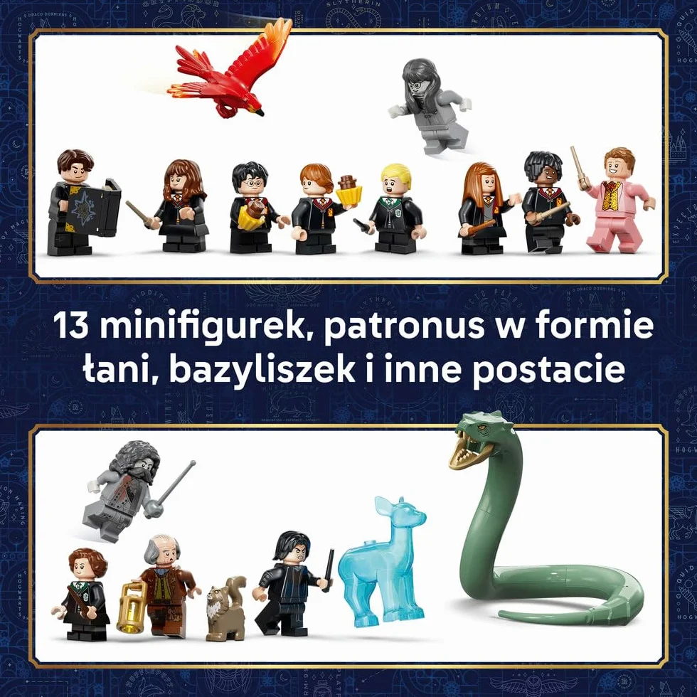 LEGO Harry Potter Zamek Hogwart: Wschodnie skrzydło, zabawka z filmu, zestaw konstrukcyjny dla dziecka, dekoracja do pokoju, pomysł na prezent dla chłopca lub dziewczynki od 10 lat 76473