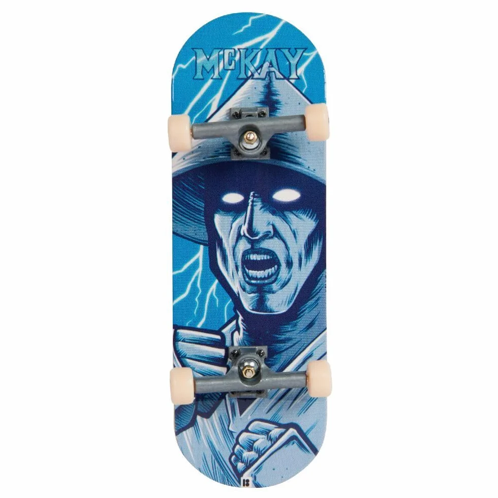 Tech Deck, Performance Series – wysokiej jakości deski na palce z prawdziwego drewna, z antypoślizgową taśmą piankową, miękka wydajność dzięki lekkobieżnym rolkom, od 6 lat
