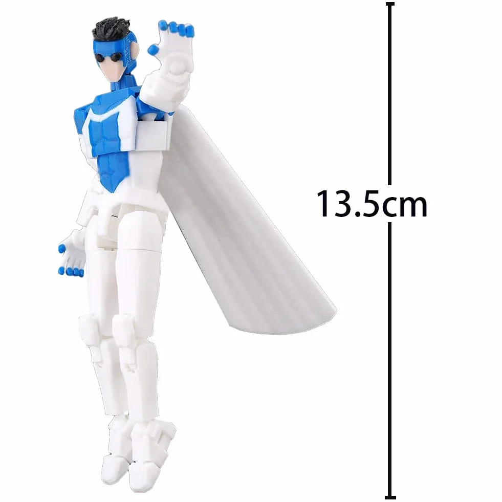 Mark Grayson ruchoma figurka z wieloma przegubami - 3D drukowane wieloprzegubowe figurki Mark Grayson Super Statuetta z wymiennymi akcesoriami Figurka kolekcjonerska 13,5CM