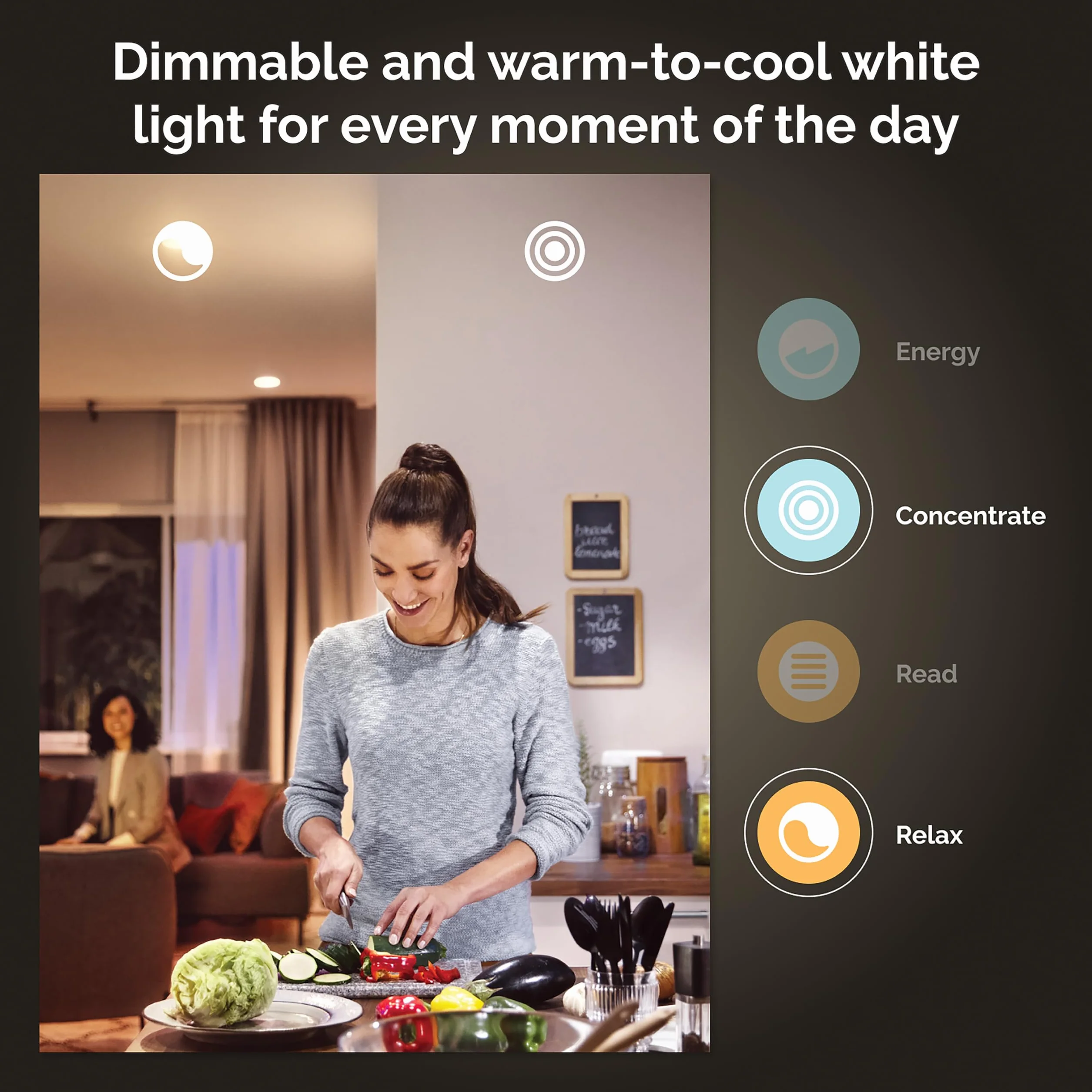 Philips Hue Ceiling Light, Black