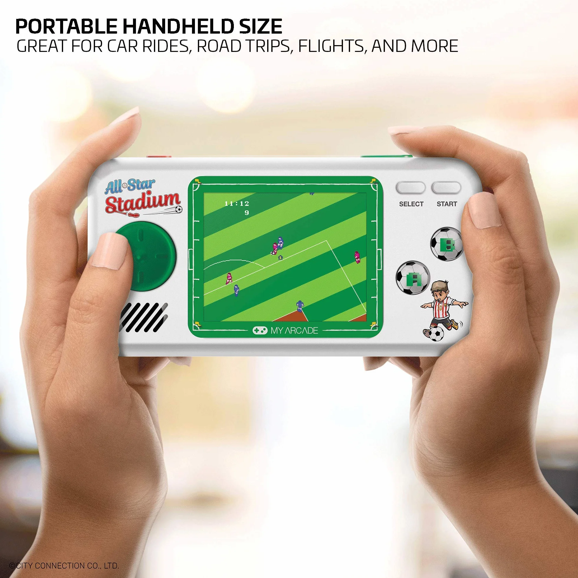 My Arcade DGUNL-3275 All-Star Stadium Pocket Player Portable Handheld Game Sys