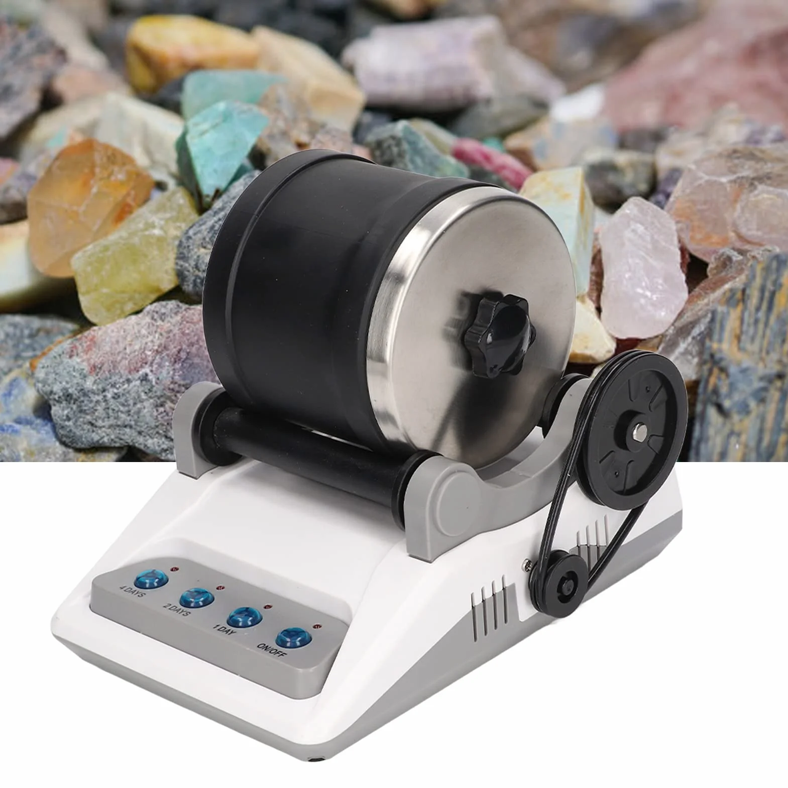 Zestaw Rock Tumbler DIY Elektryczny do Eksperymentów z Fizyki 100-240 V