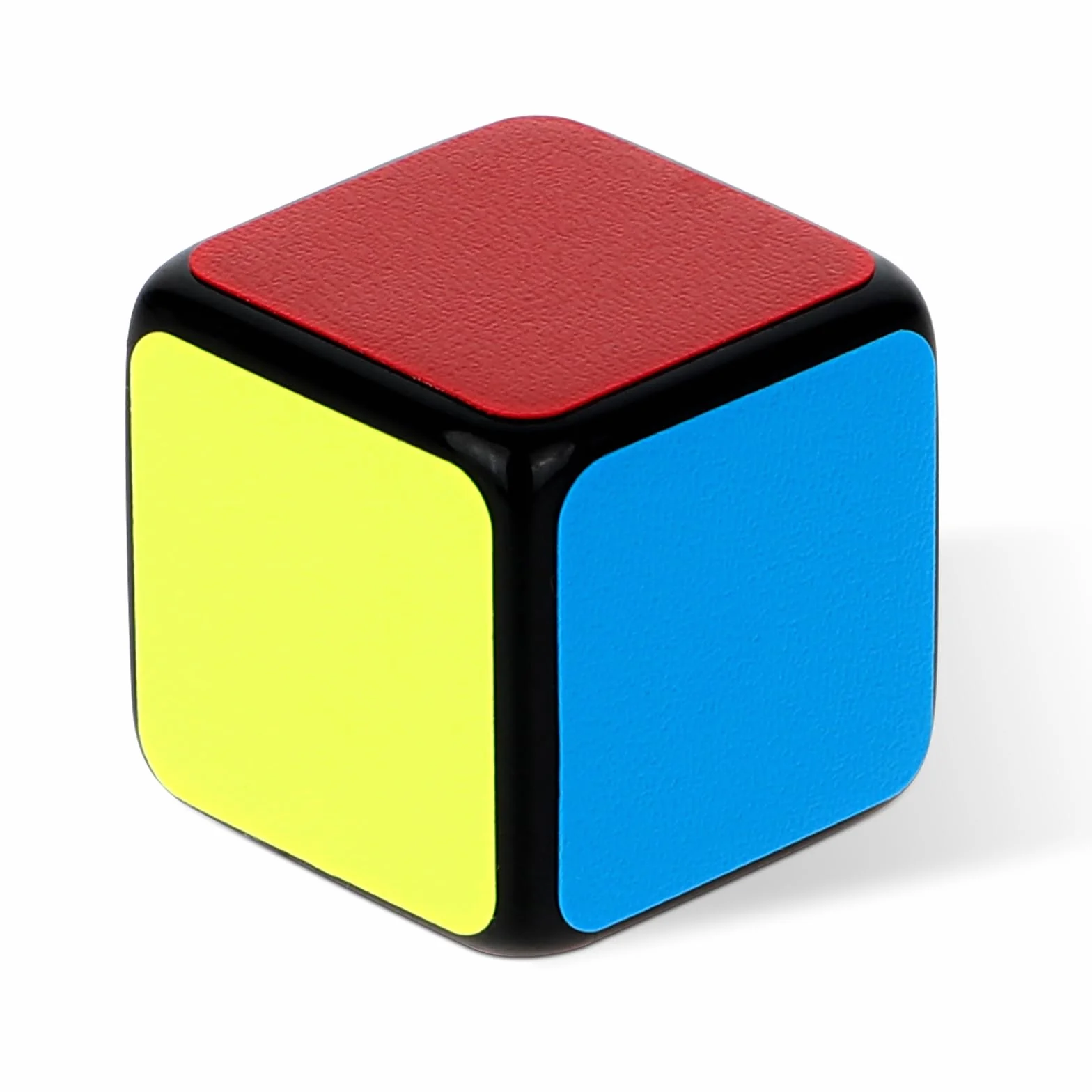 Qianyu Quick Restore 1x1 Speed Cube, bez naklejek, szybkie płynne obracanie, lekka magiczna kostka