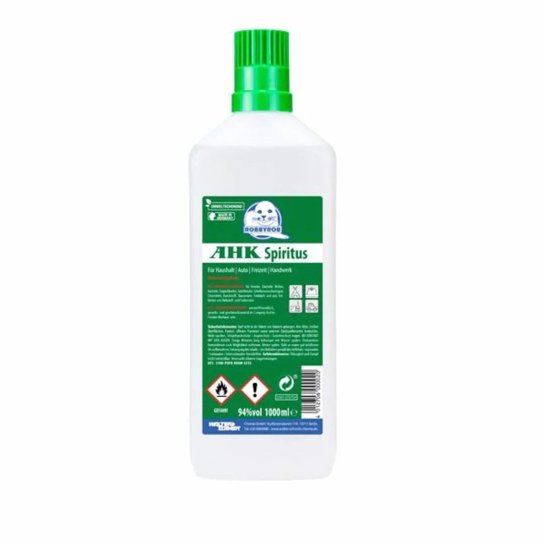 Brennspiritus 1 L spirytus bezzapachowy Premium AHK Bioalkohol wyprodukowany w Niemczech