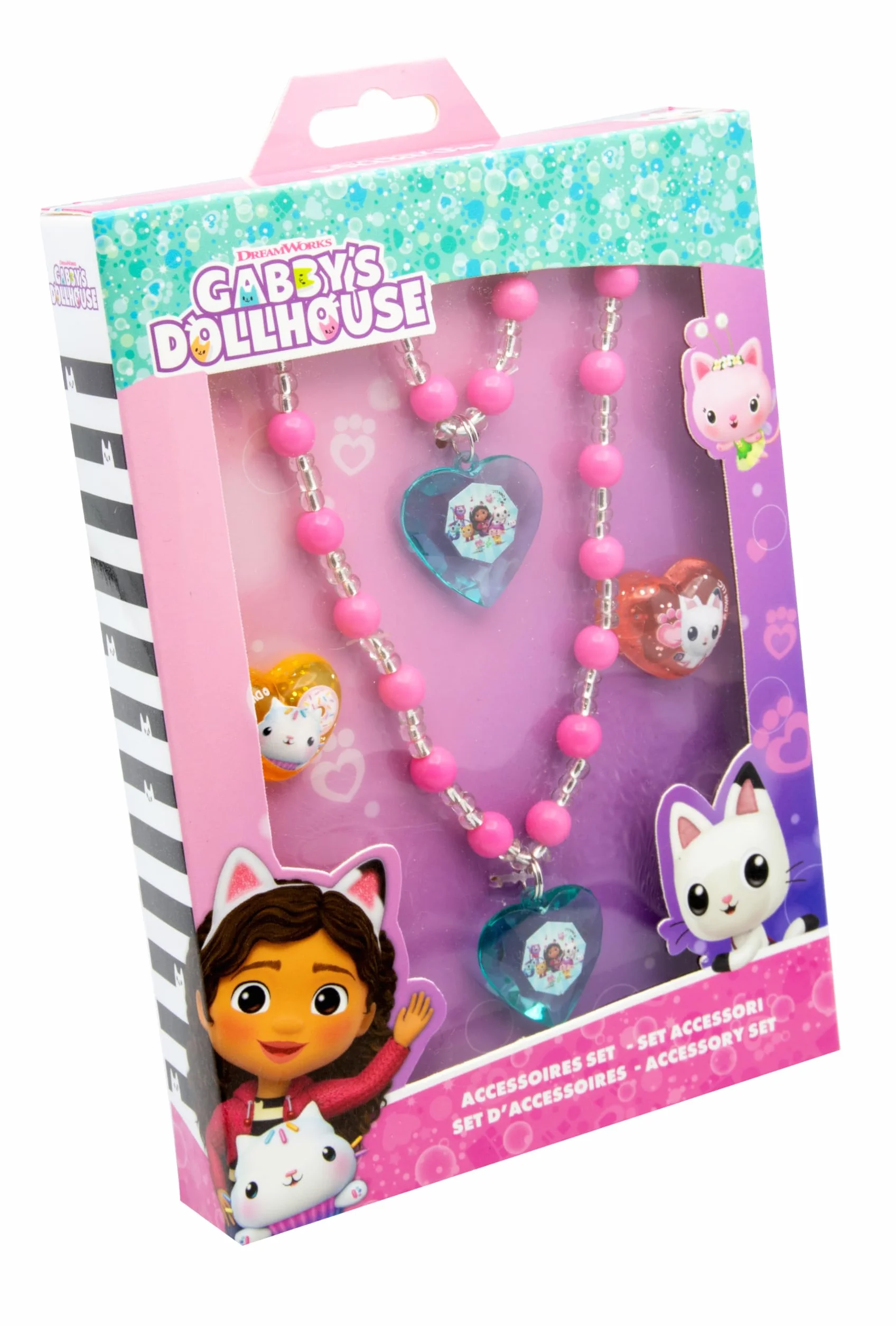 Joytoy 23880 Gabbys Gabby's Dollhouse zestaw biżuterii, wielokolorowy, normalny