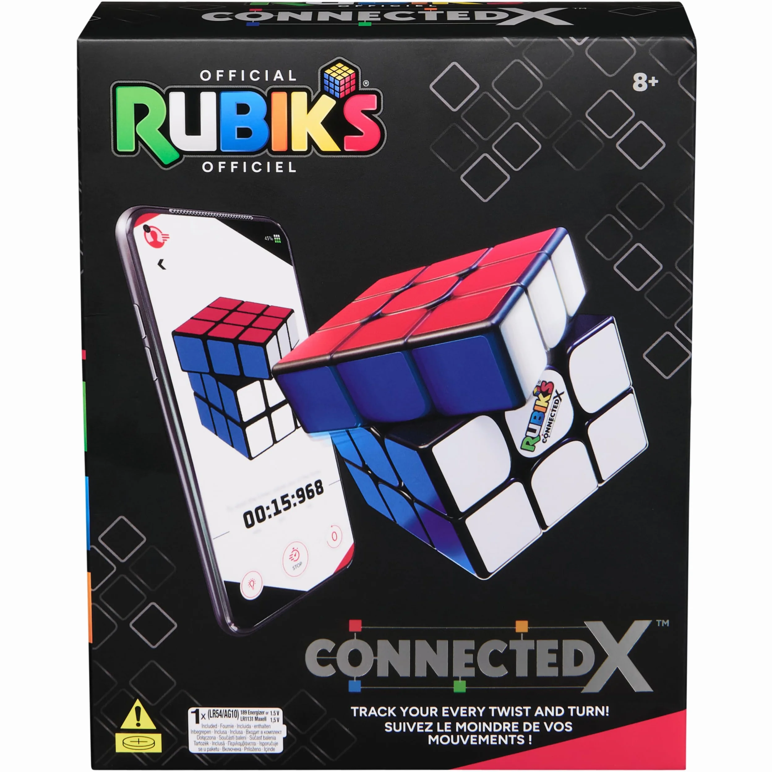 RUBIK'S Cube Connected X 3x3 Puzzle dla dorosłych i dzieci