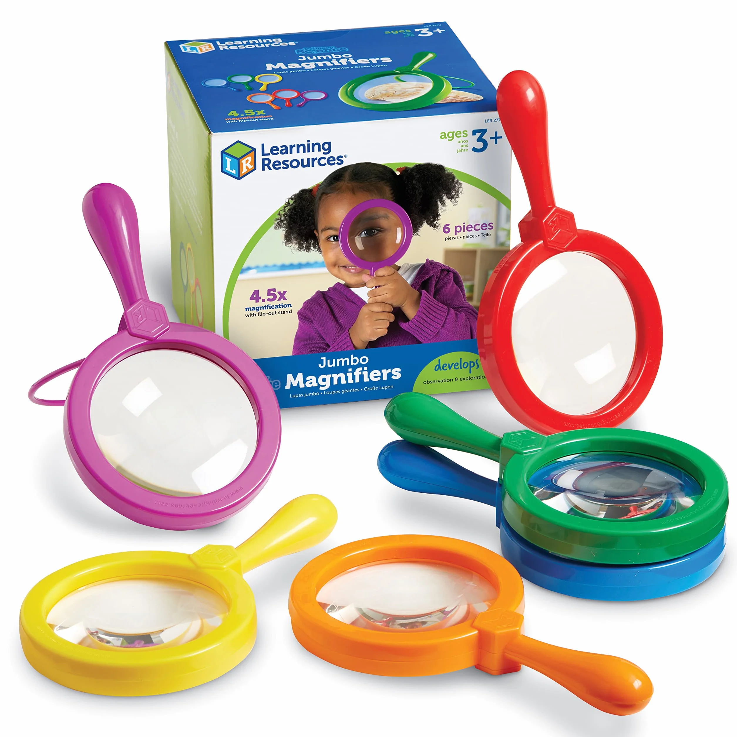 Learning Resources Jumbo Lupy 6-Kawałek Zestaw