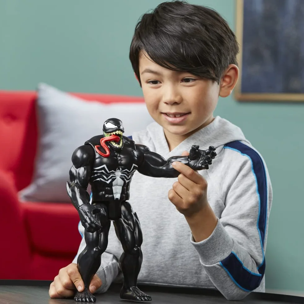 Hasbro Marvel Spider-Man Titan Hero Series Deluxe Venom zabawka 30 cm, figurka dla dzieci w wieku od 4 lat