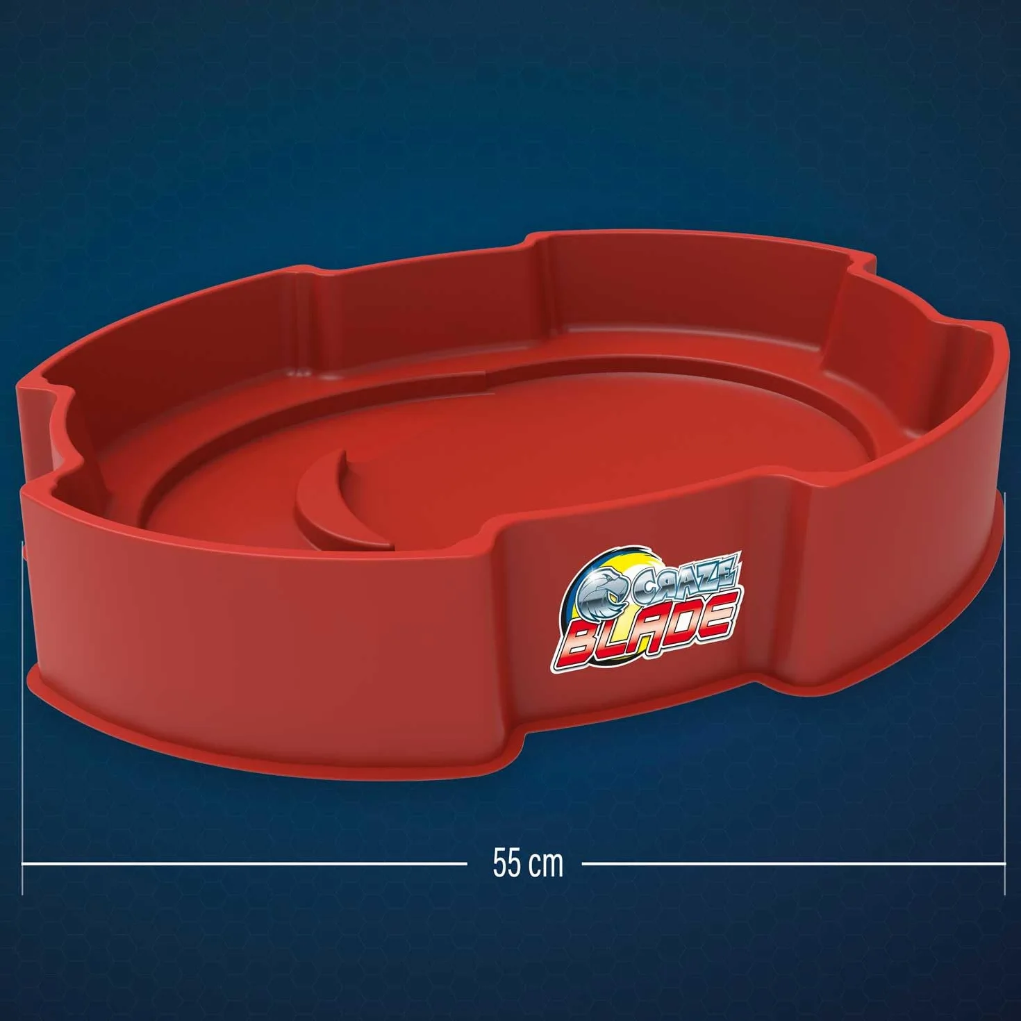 CRAZE BLADE Mega Battle Blade Battle Arena Bojowa, Stadion Bitewny dla dzieci, Losowy Kolor