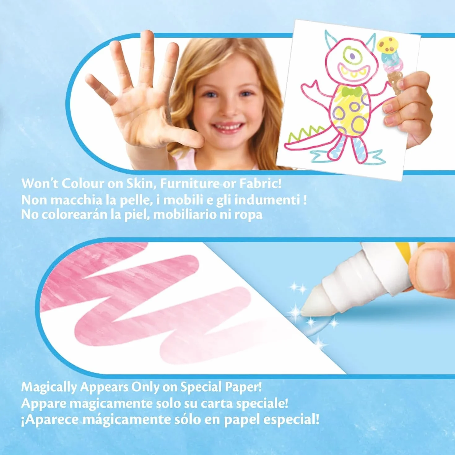 CRAYOLA - Color Wonder, Kolor Wygodowy Zestaw, Bluey Motyw, Kreatywna aktywność dla dzieci, wiek 3,4,5 lat
