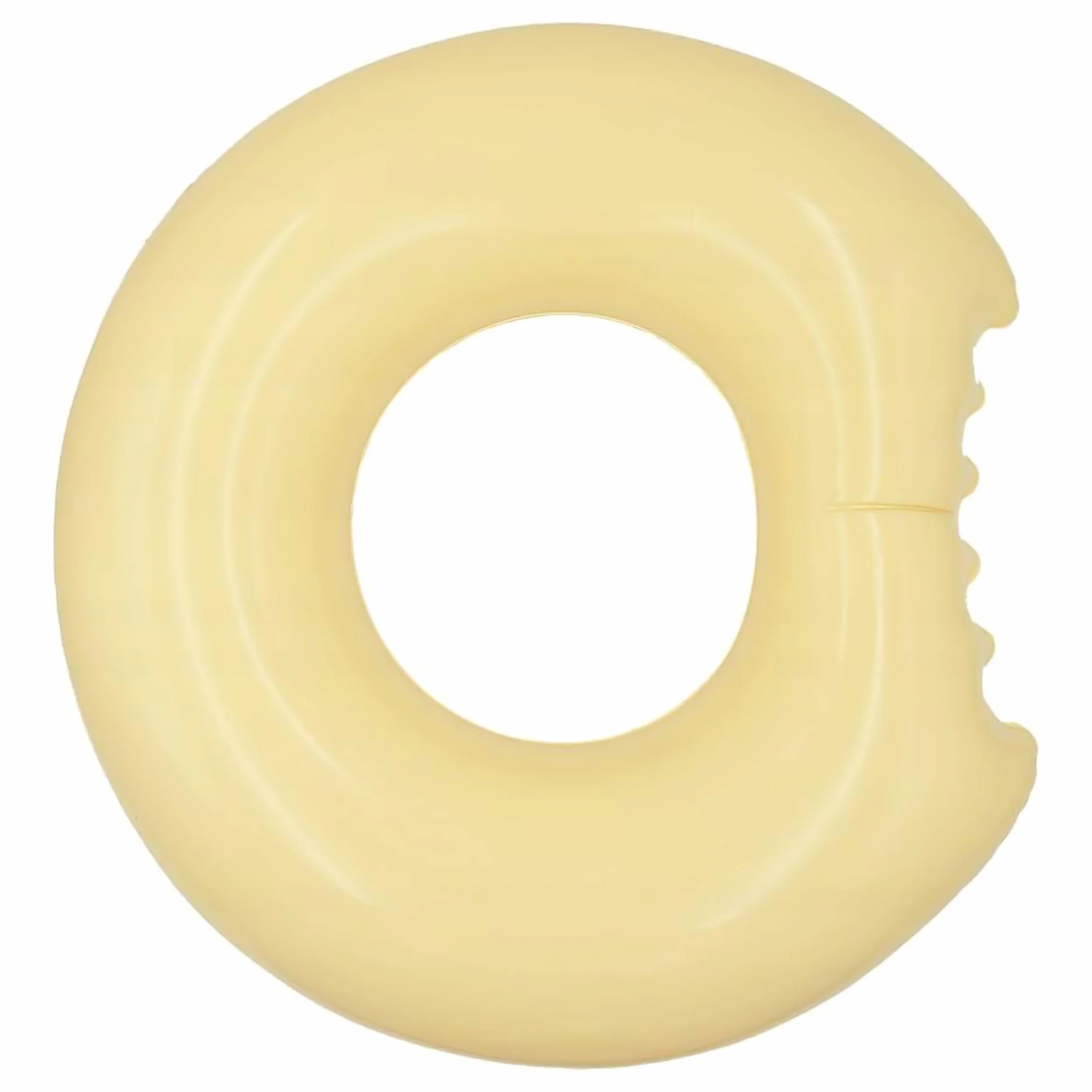 KRUMAD Koło Dmuchane Donut, Pączek z Posypką, Koło Do Pływania dla Dorosłych, Basen Plaża, Śmieszny Materac Wodny, Brązowy, PVC