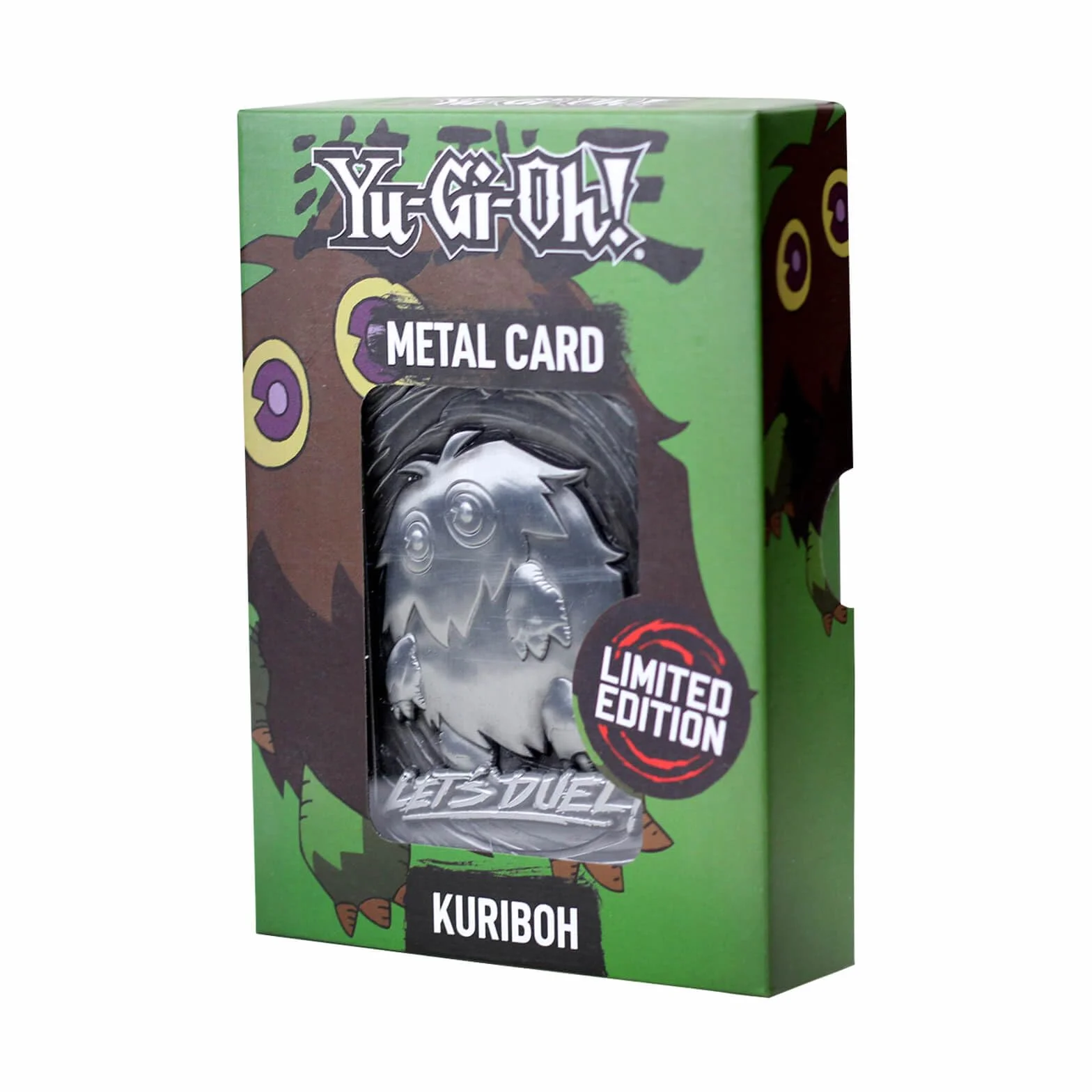 Yu-Gi-Oh! KON-YGO27 edycja limitowana metal kolekcjonerski Kuriboh, srebrny