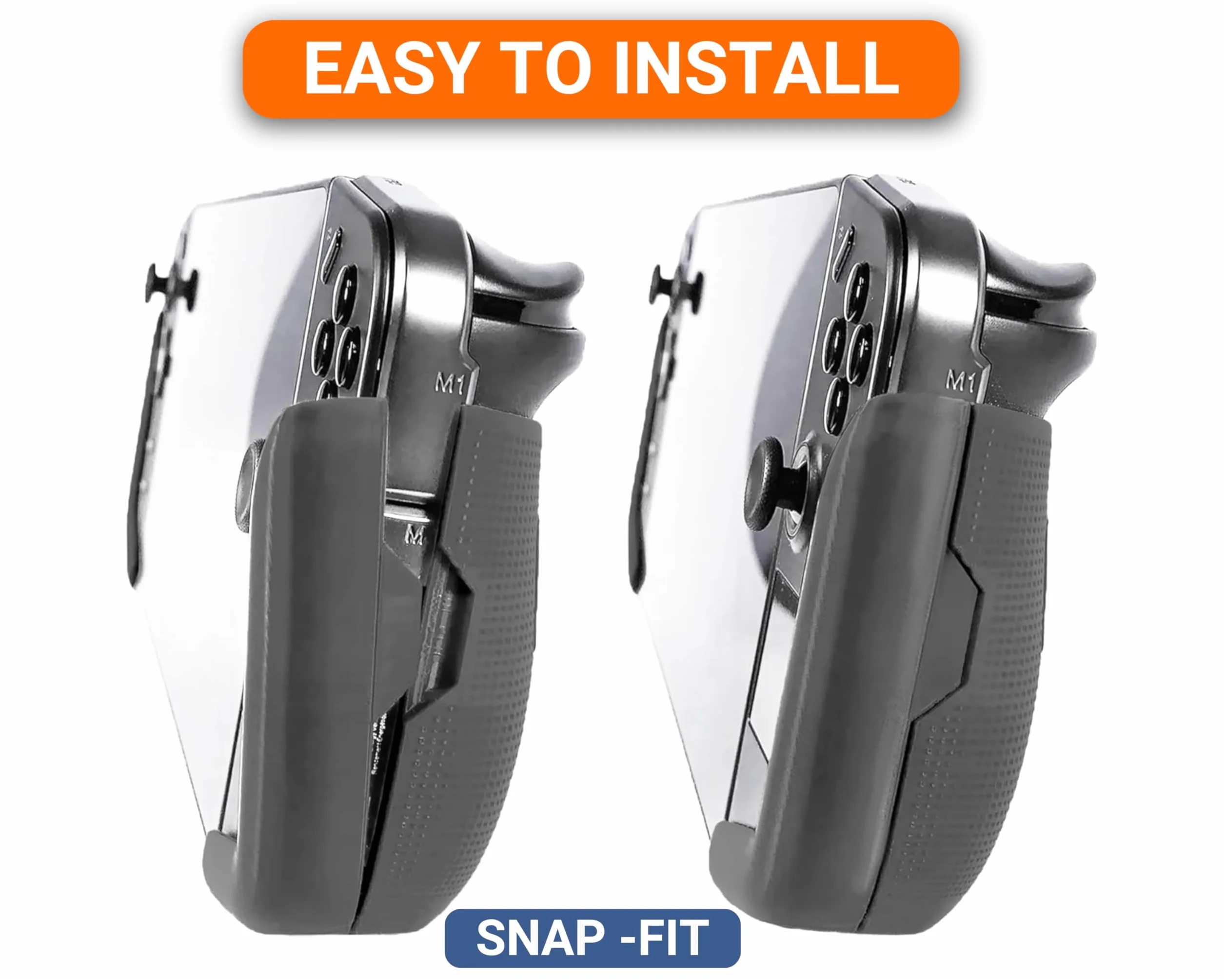Ergonomiczny uchwyt do Lenovo Legion Go; Antypoślizgowy i ochronny; Poprawia komfort i chwyt; Łatwa instalacja; Kompatybilny z konsolą do gier; Pełny dostęp do funkcji (Grip+Connector)