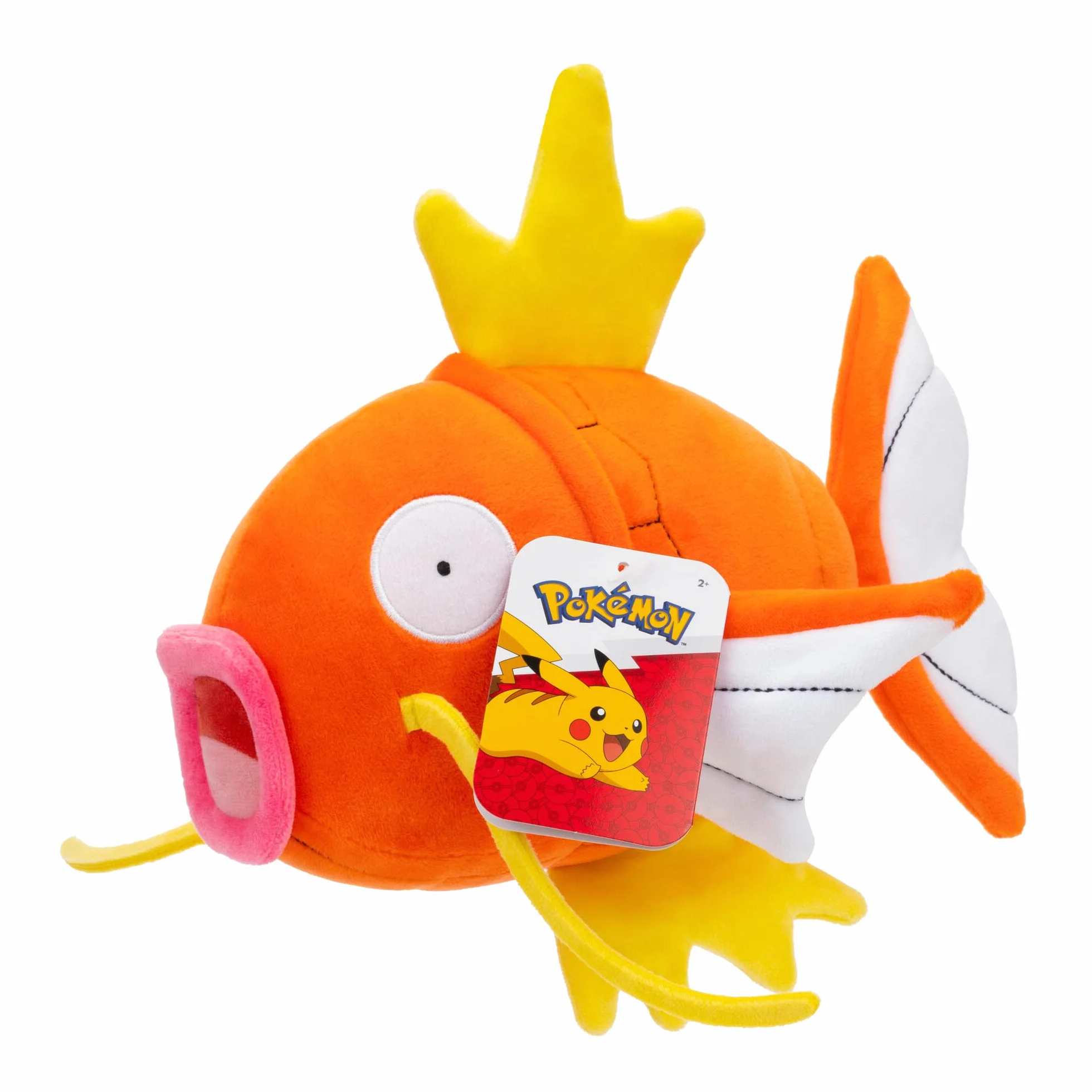 Pokémon Plush Toy PKW3943-20 cm pluszowy – Magikarp, oficjalny plusz fra Pokemon for children 2+