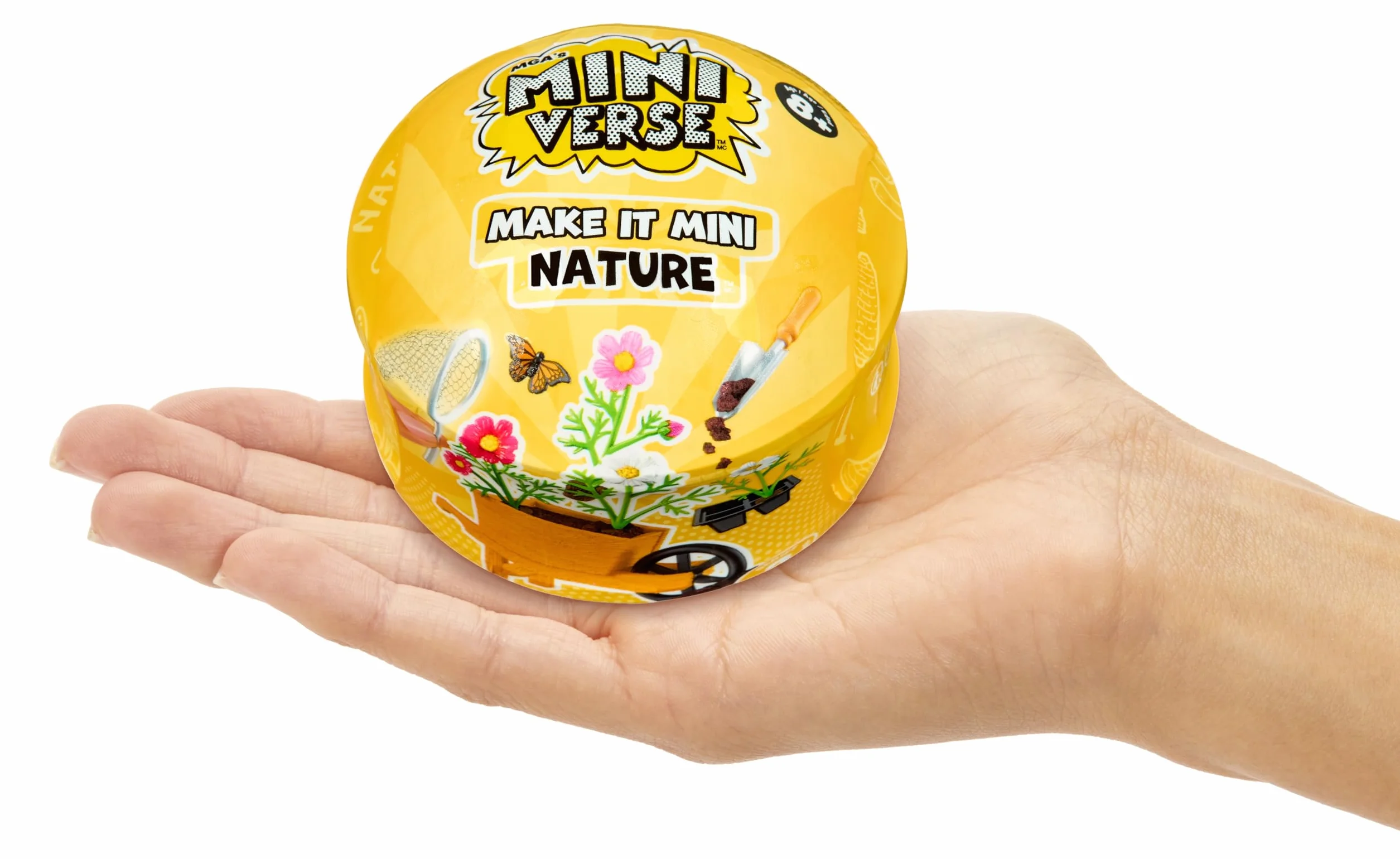 MGA's Miniverse Make It Mini Nature Series 3 - Mini Przedmioty Kolekcjonerskie, Rękodzieło DIY, Repliki Roślin, Zabawkowe Kwiaty, dla Kolekcjonerów i Dzieci w Wieku 8+