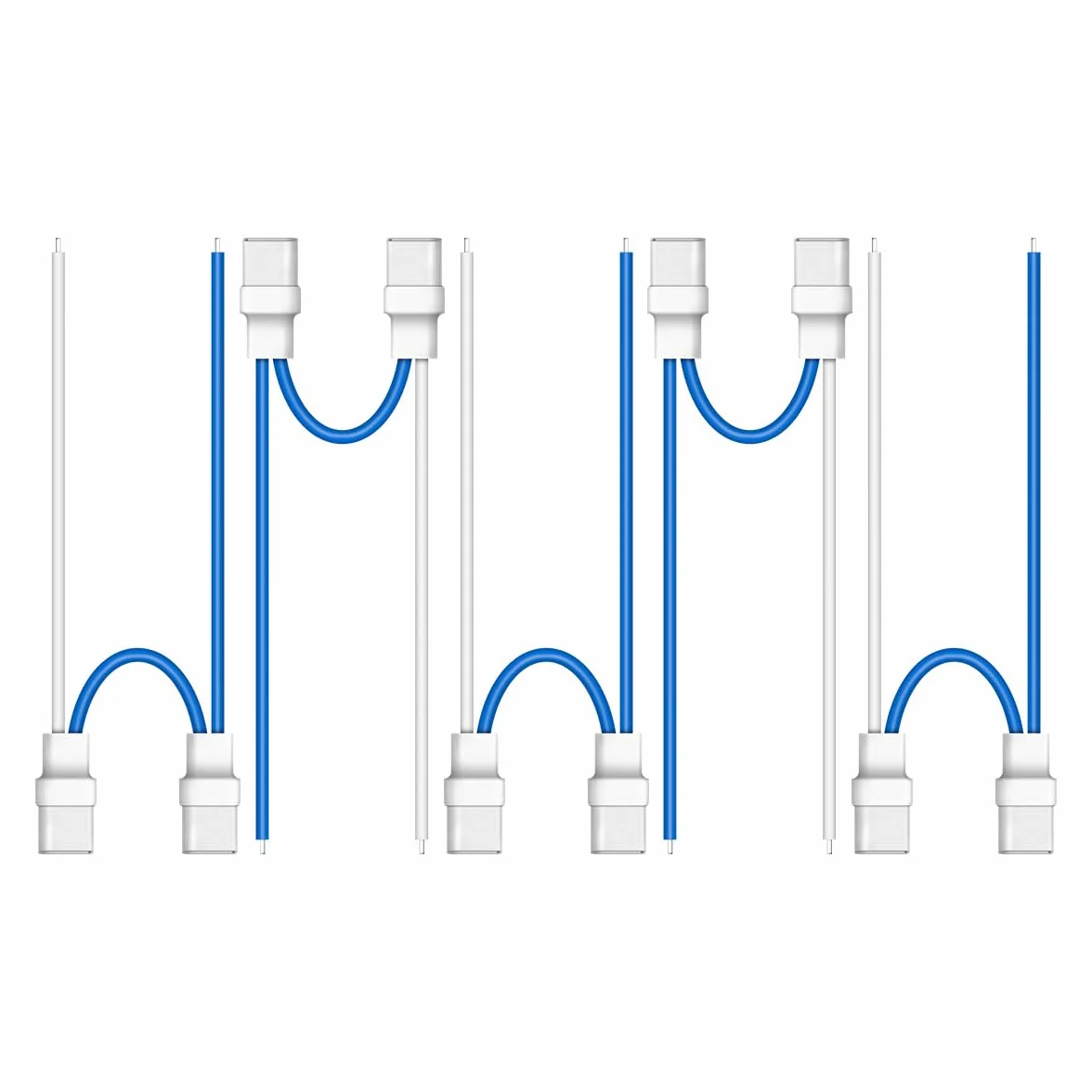 BETAFPV BT2.0 podwójne złącza kabel 2S Whoop Pigtail 1,0 mm 45 mm 22AWG