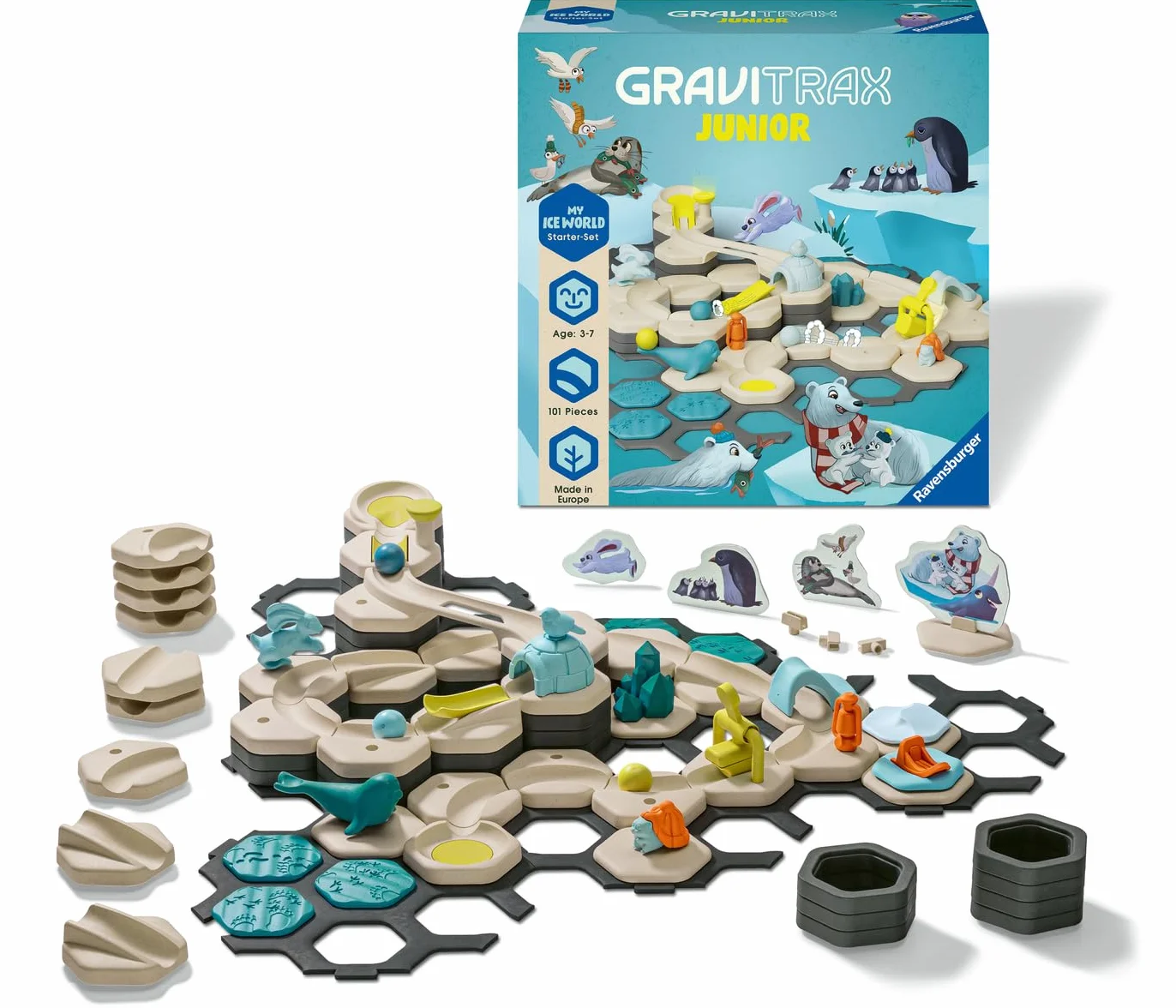 Ravensburger Gravitrax Junior Zestaw Startowy Lodowa Przygoda