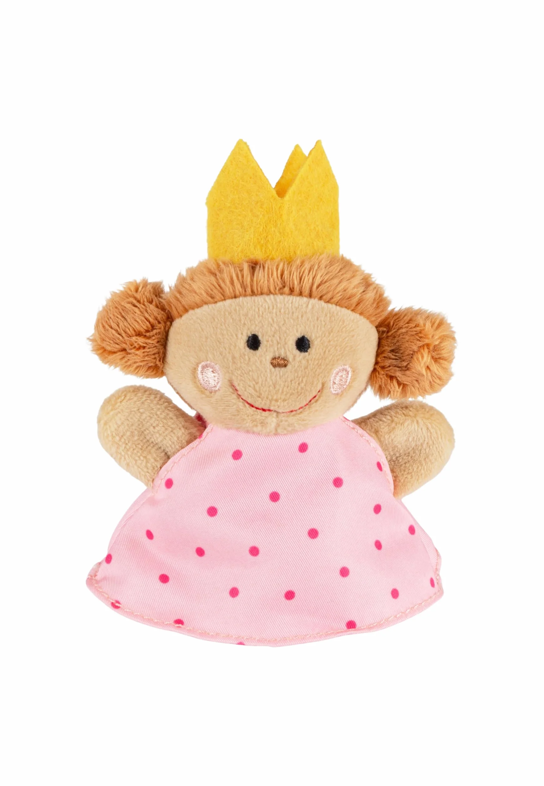 Sigikid 43006 lalka na palec, księżniczka/różowa, 10x9x4 cm