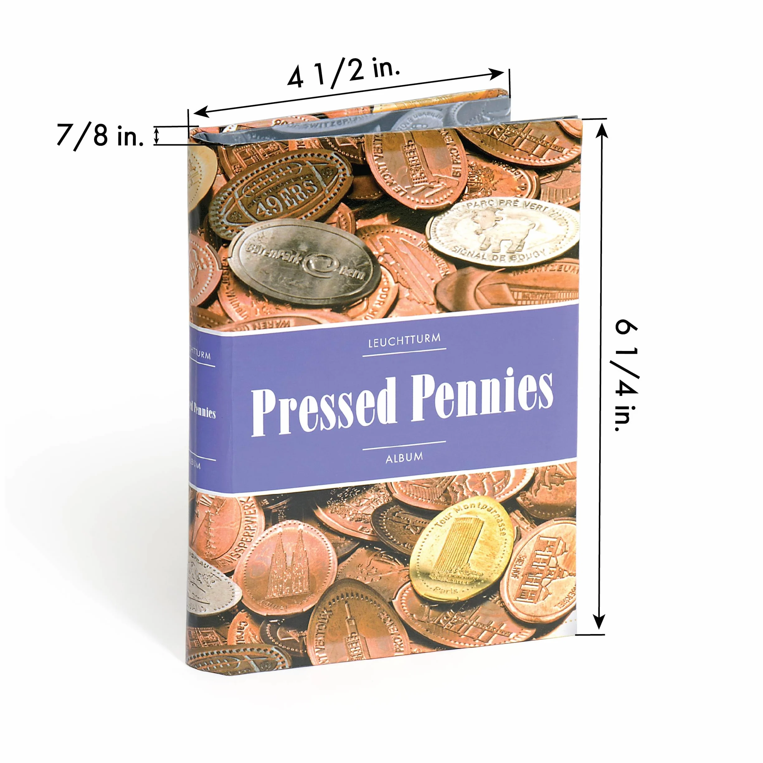 Taschenalbum 48 Pressed Pennies: Taschenalbum für 48 Pressed Pennies